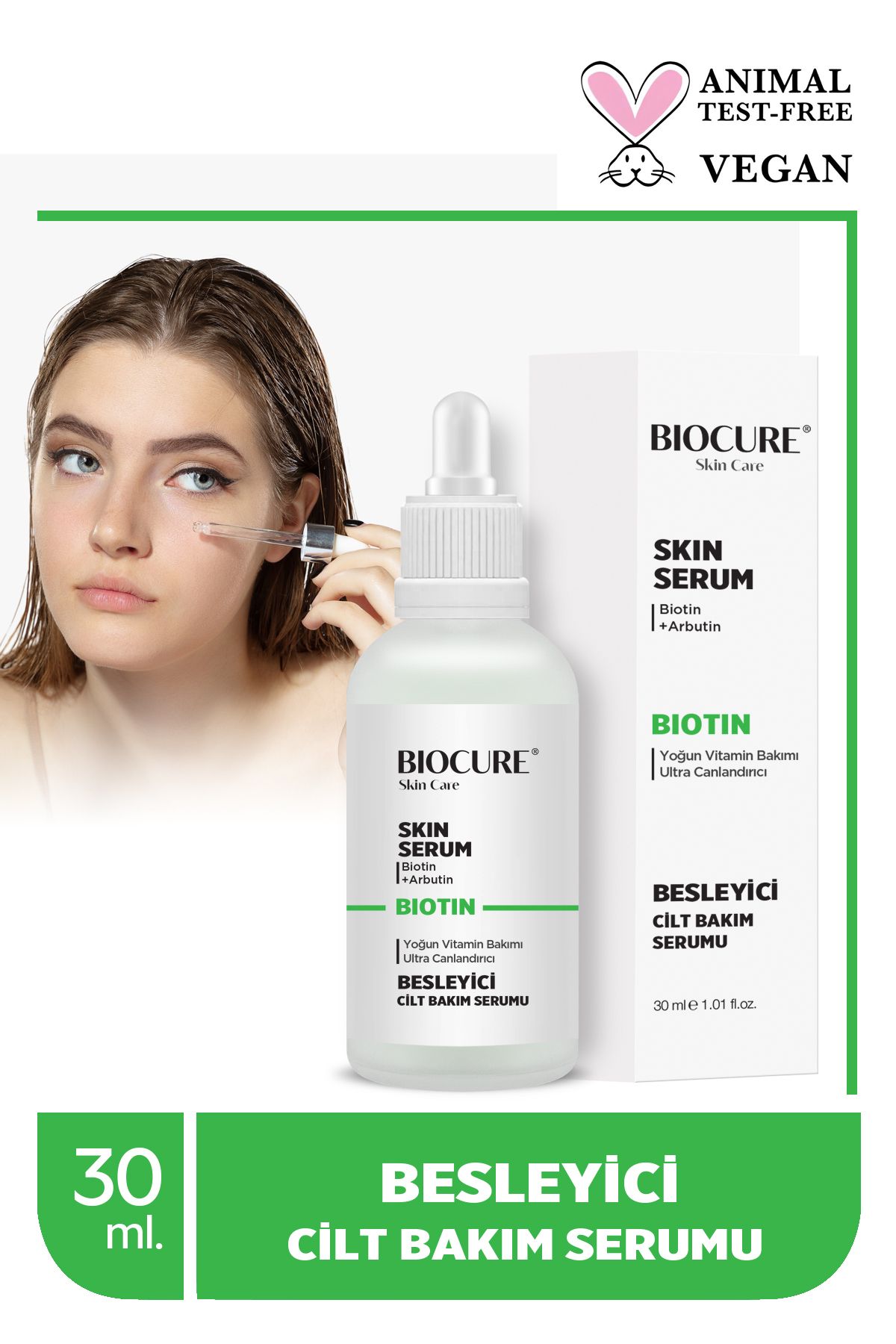 Biocure Biotin Besleyici,Yoğun Vitamin Bakımı...