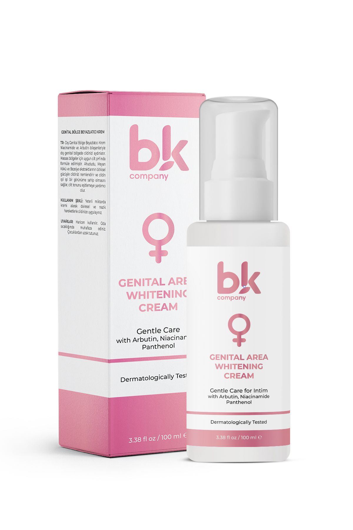 Genital Bölge Beyazlatıcı Bakım Krem 100 ml