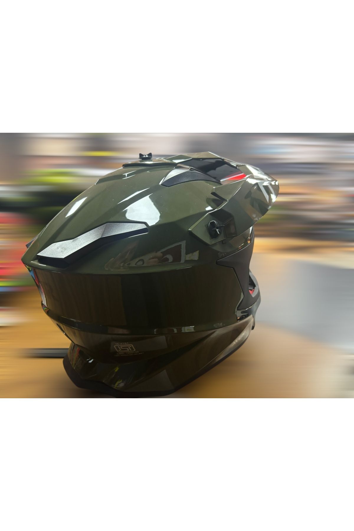 X-CROSS SC -BATTLE GREEN KASK