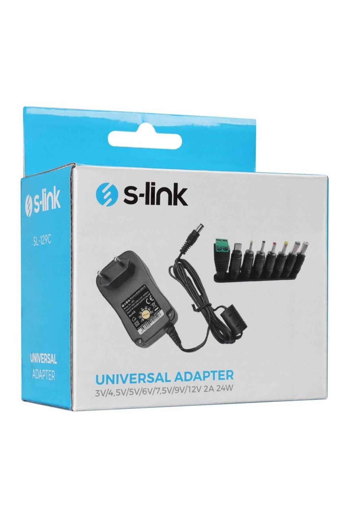 S-Link Sl-129c3v-4,5v-5v-6v-7,5v-9v-12v 2a 24...