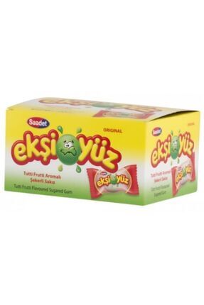 Ekşi Yüz Sakız 100 Adet Tutti Frutti Image 0