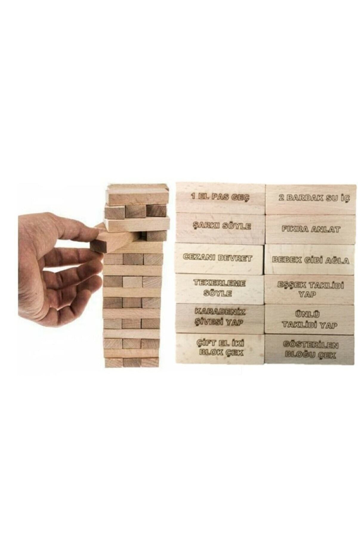 Cezalı Jenga, Cezalı Denge Oyunu Yeni Versiyon V2 523ESERI