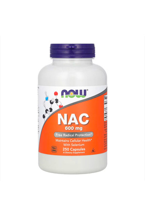 , NAC, 600 mg, 250 Capsules usa.menş748 Image 0