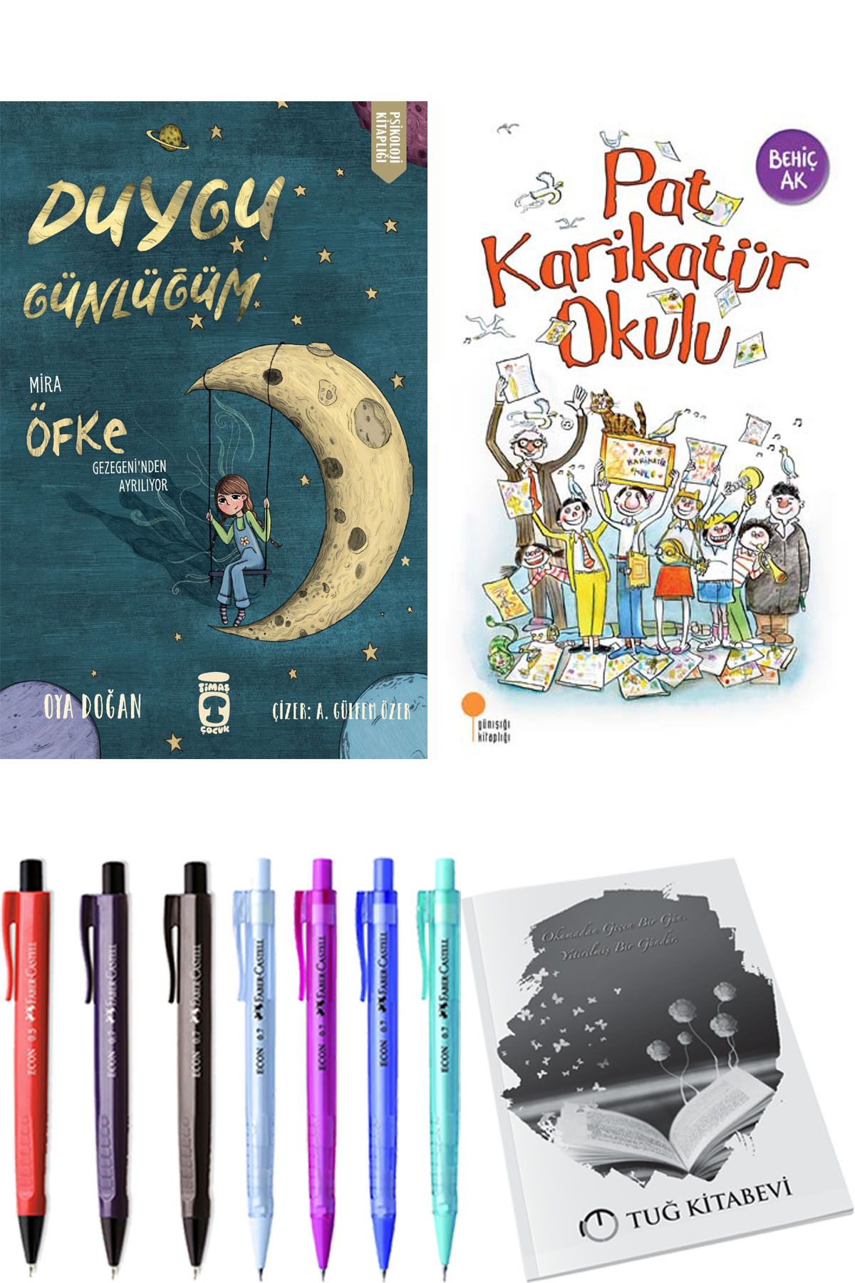 Timaş Çocuk Pat KarikatürOkulu ve Mira Öfke G...