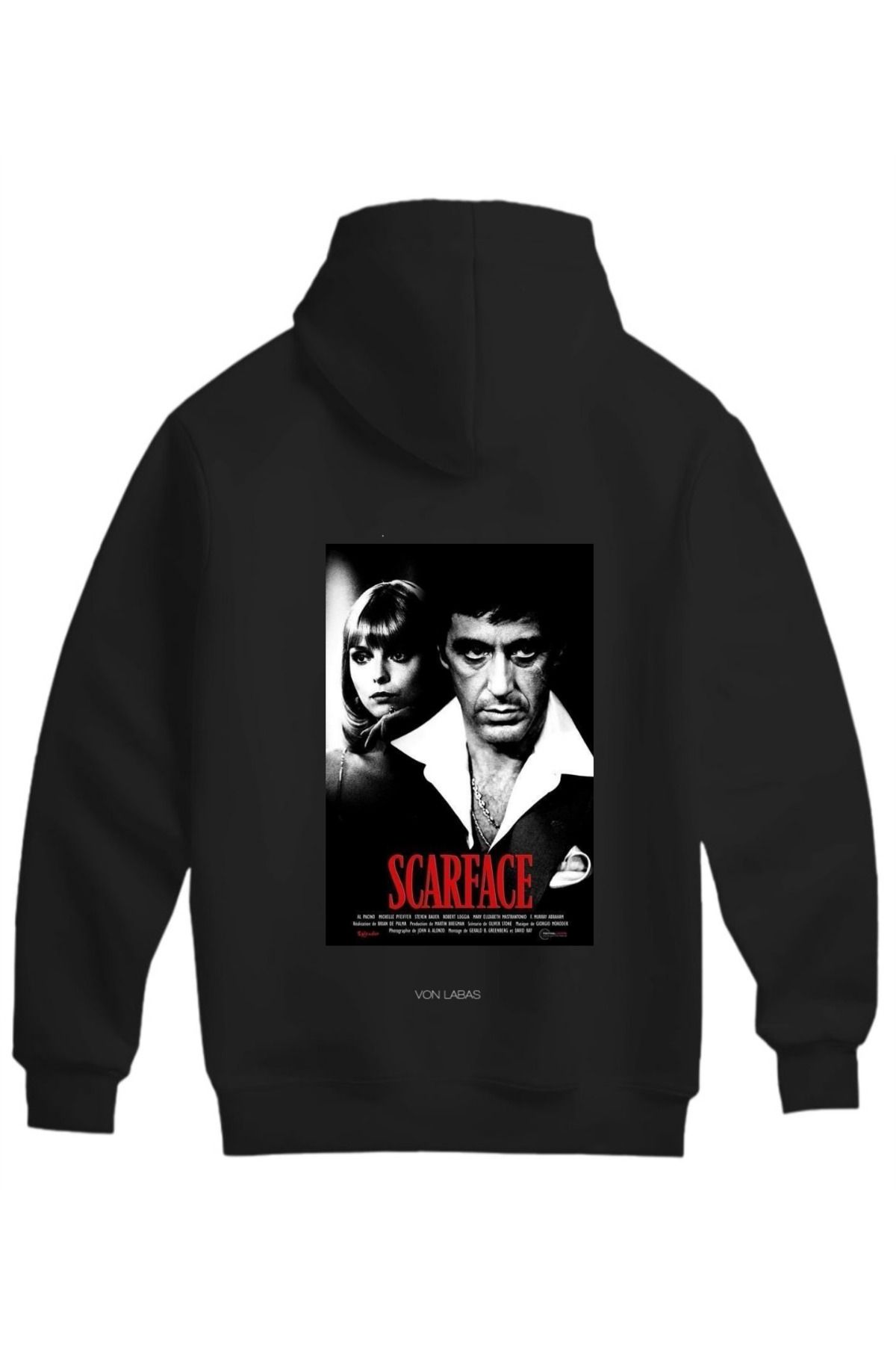 MAGORSSCARFACE TASARIMLIUNISEX PAMUKLU SWEATS...