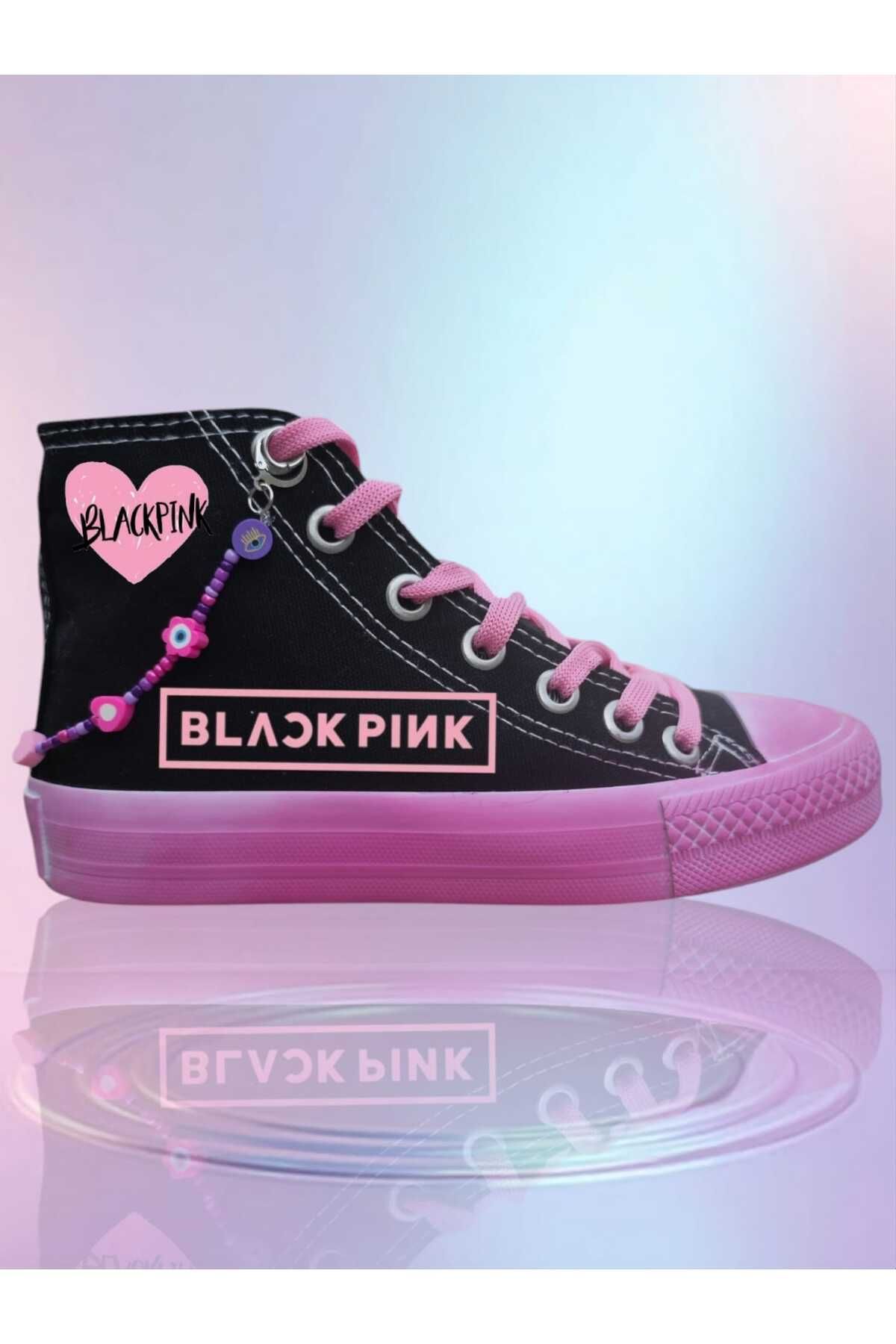 Blackpink Lisa Rose Jennıe Jısoo Baskılı Sneaker Spor Ayakkabı