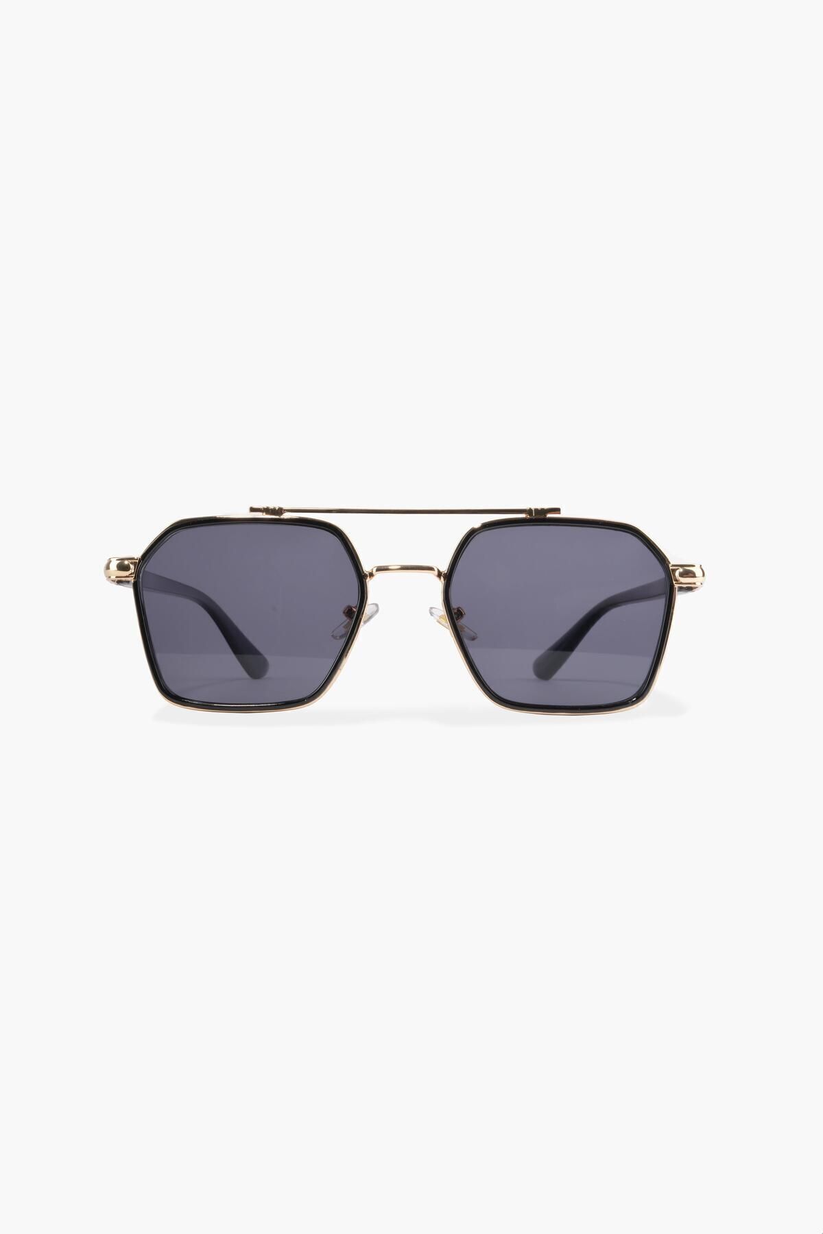 Royal Eyewear Re0039 Gold- Siyah Güneş Gözlüğü