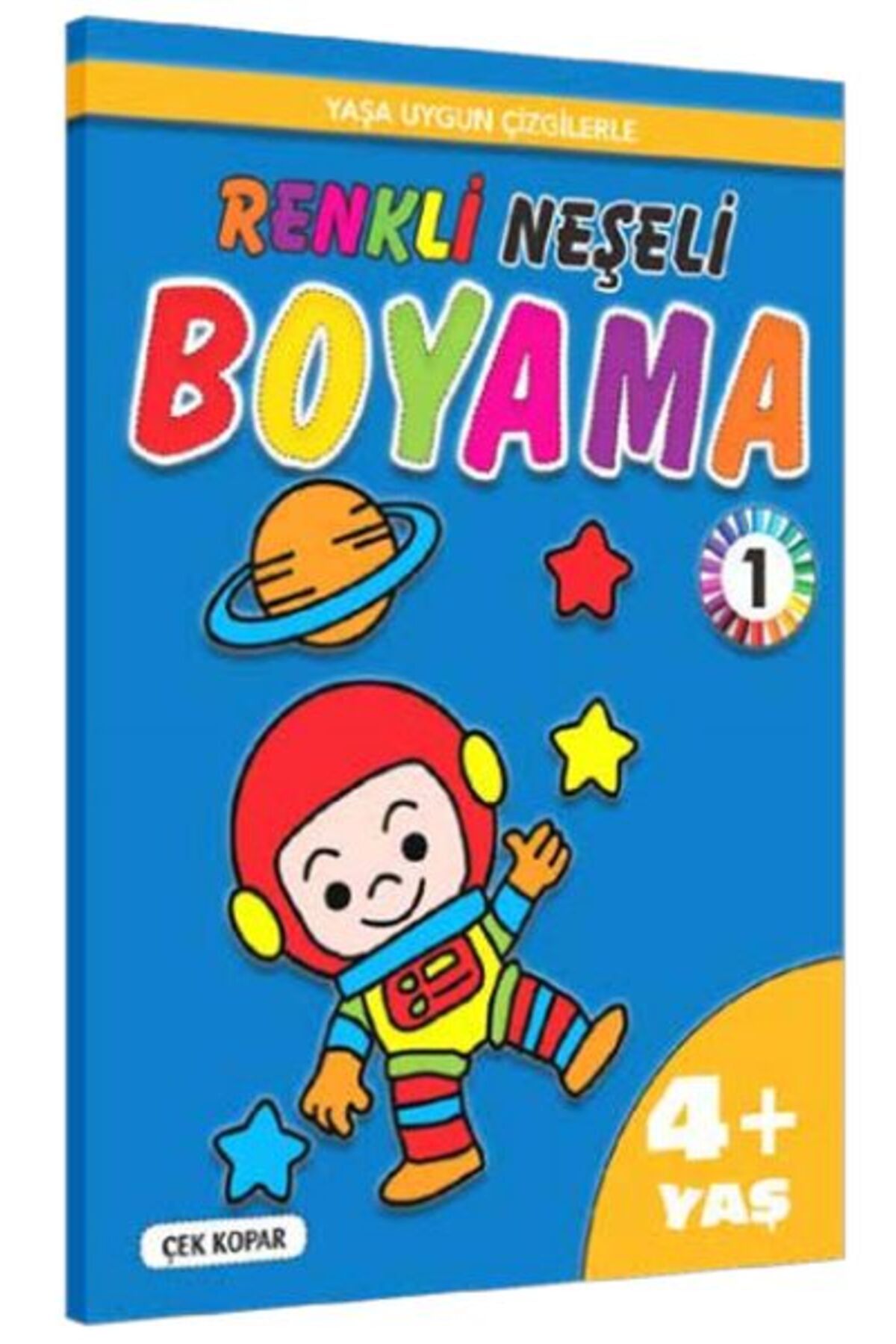 Pinokyo Yayınları RenkliNeşeli Boyama -1 (4+Y...