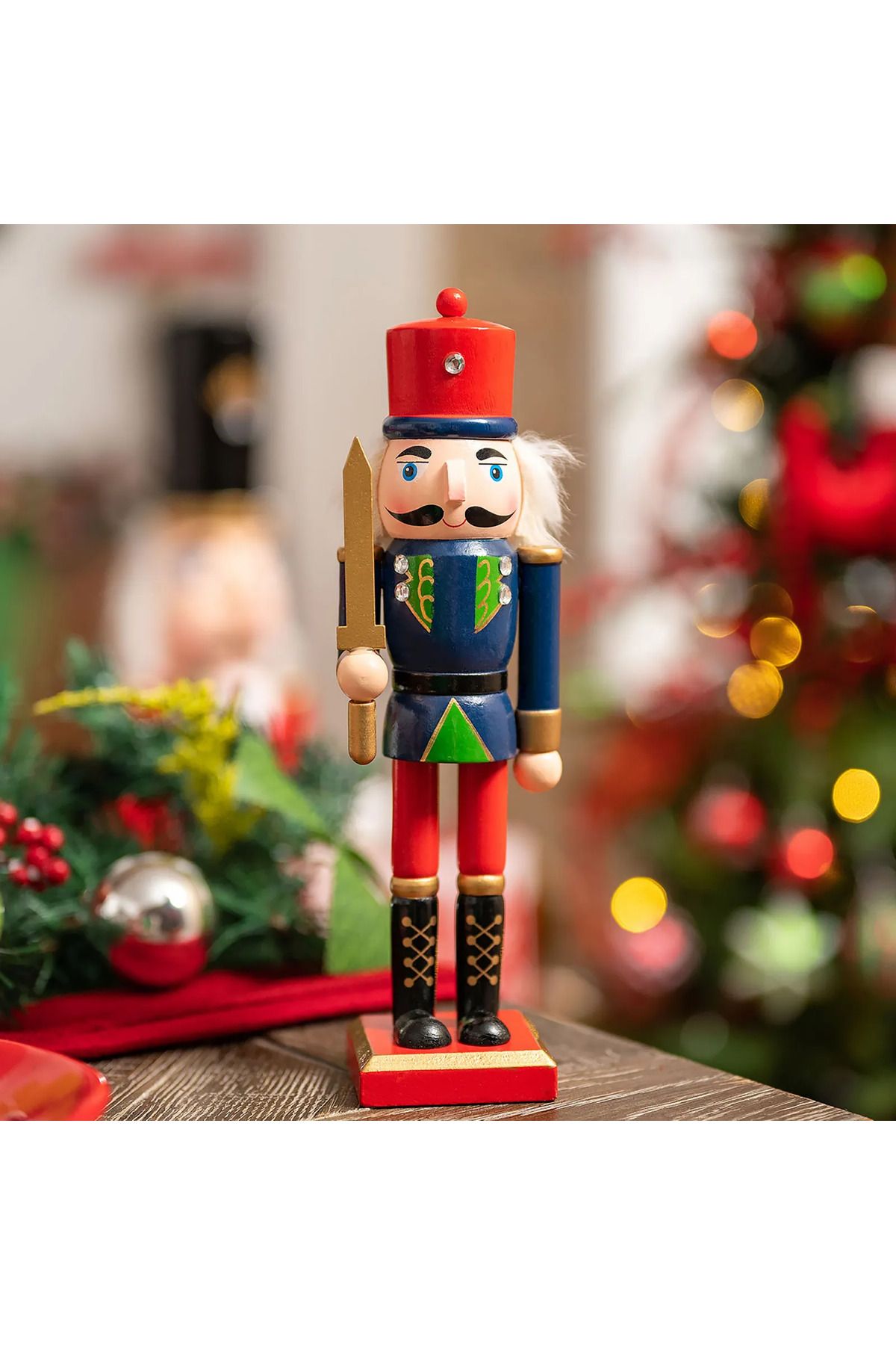 Eilo Ahşap Kurşun AskerNutcracker