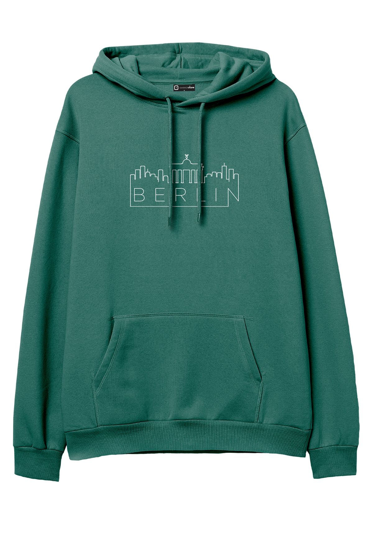 Oweear Unisex  Berlin -Regular Hoodie