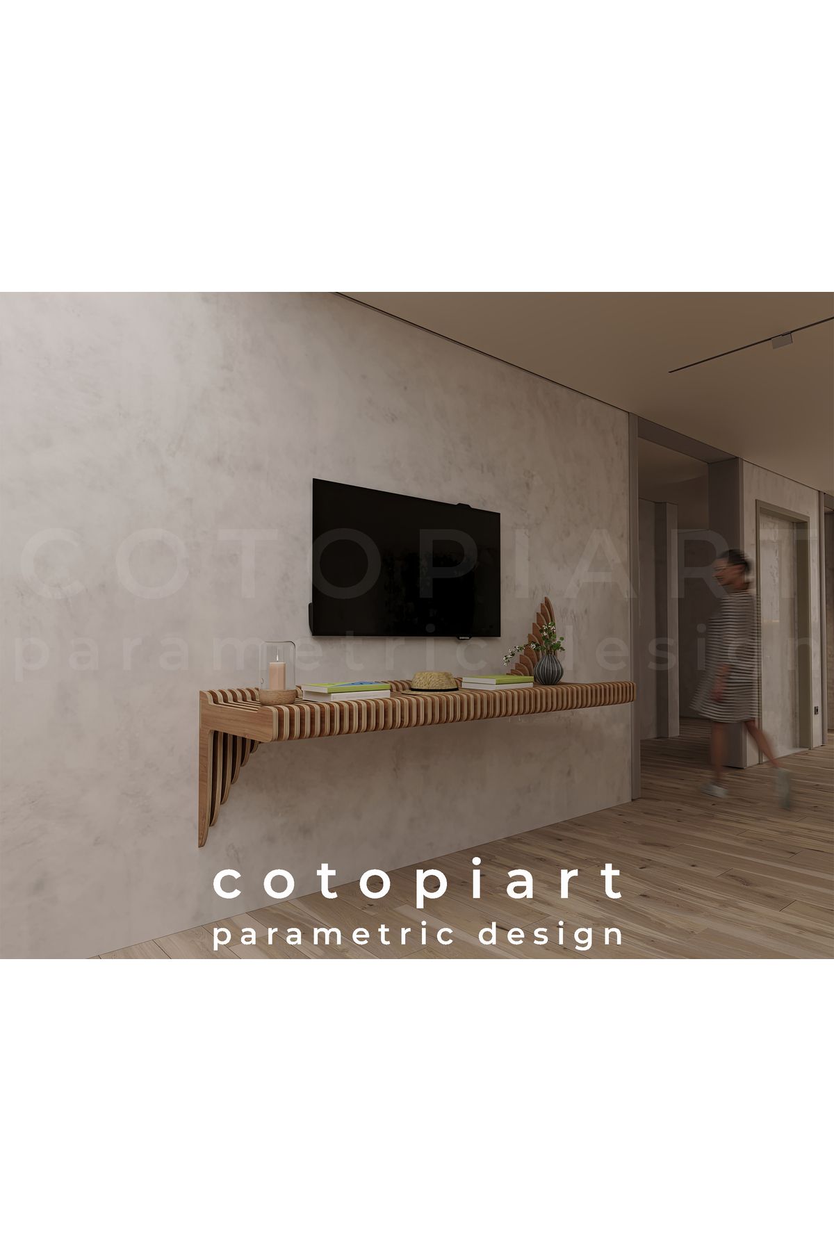 cotopiart Aether: ParametrikDalgalı Tek Katma...