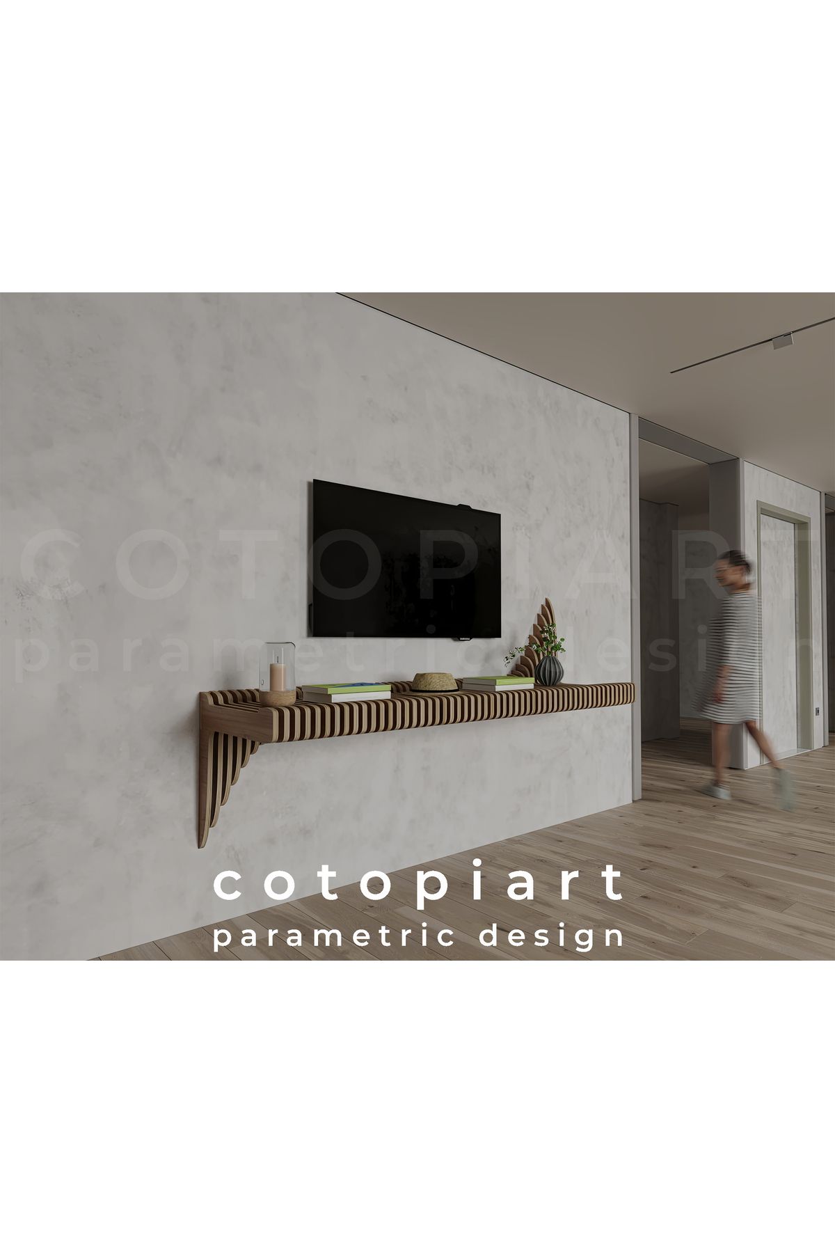 cotopiart Aether: ParametrikDalgalı Tek Katma...