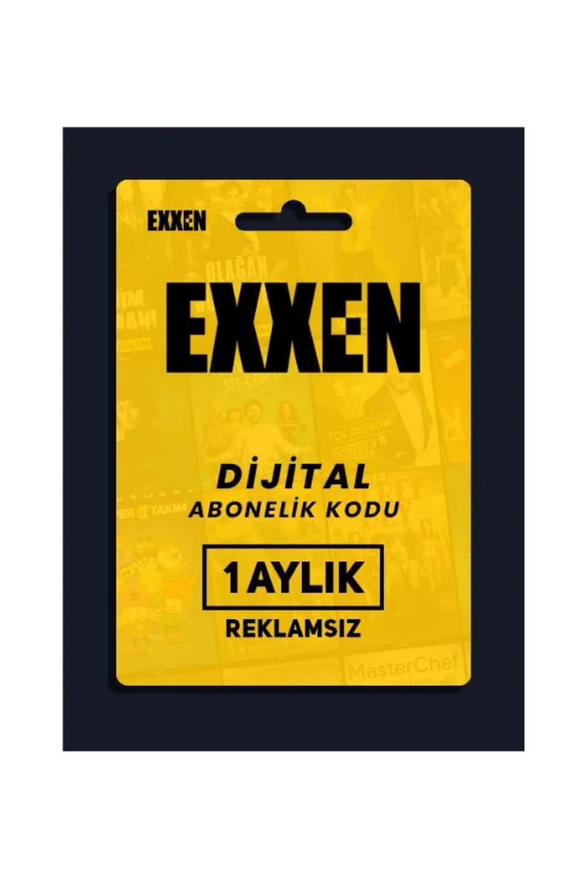 Exxen  Üyelik Kodu Dijital 1Aylık 4k Full HD...