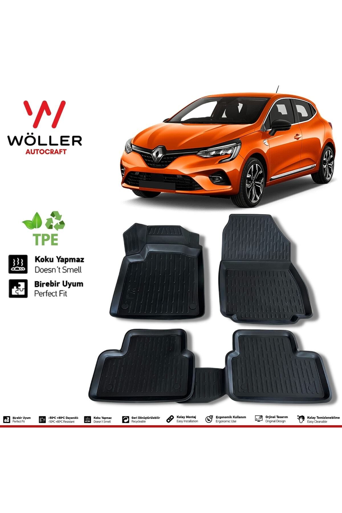 WöllerRenault Clio 5 Paspas2020 2025 Arası Uy...