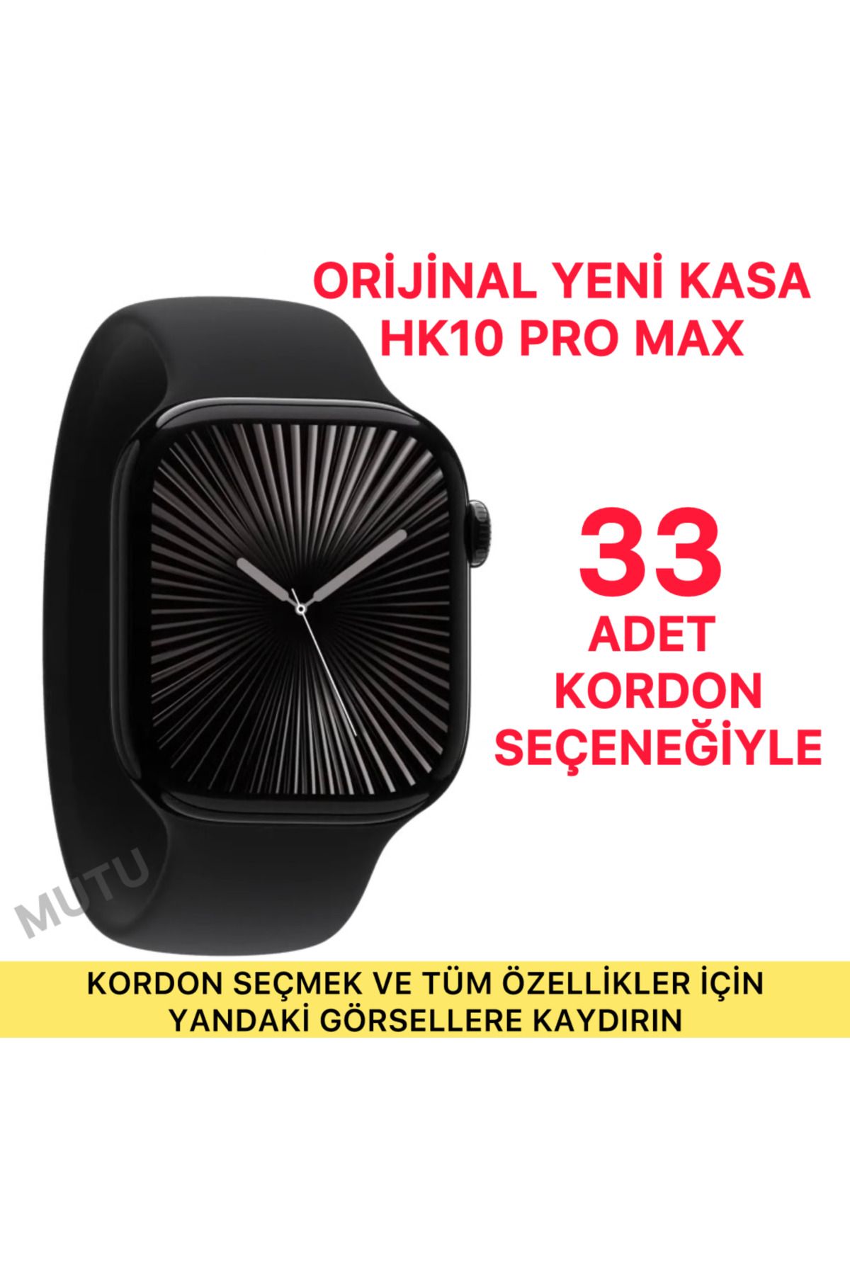 MUTU HK10 PRO MAX Yeni KasaWatch 10 SonVersiy...