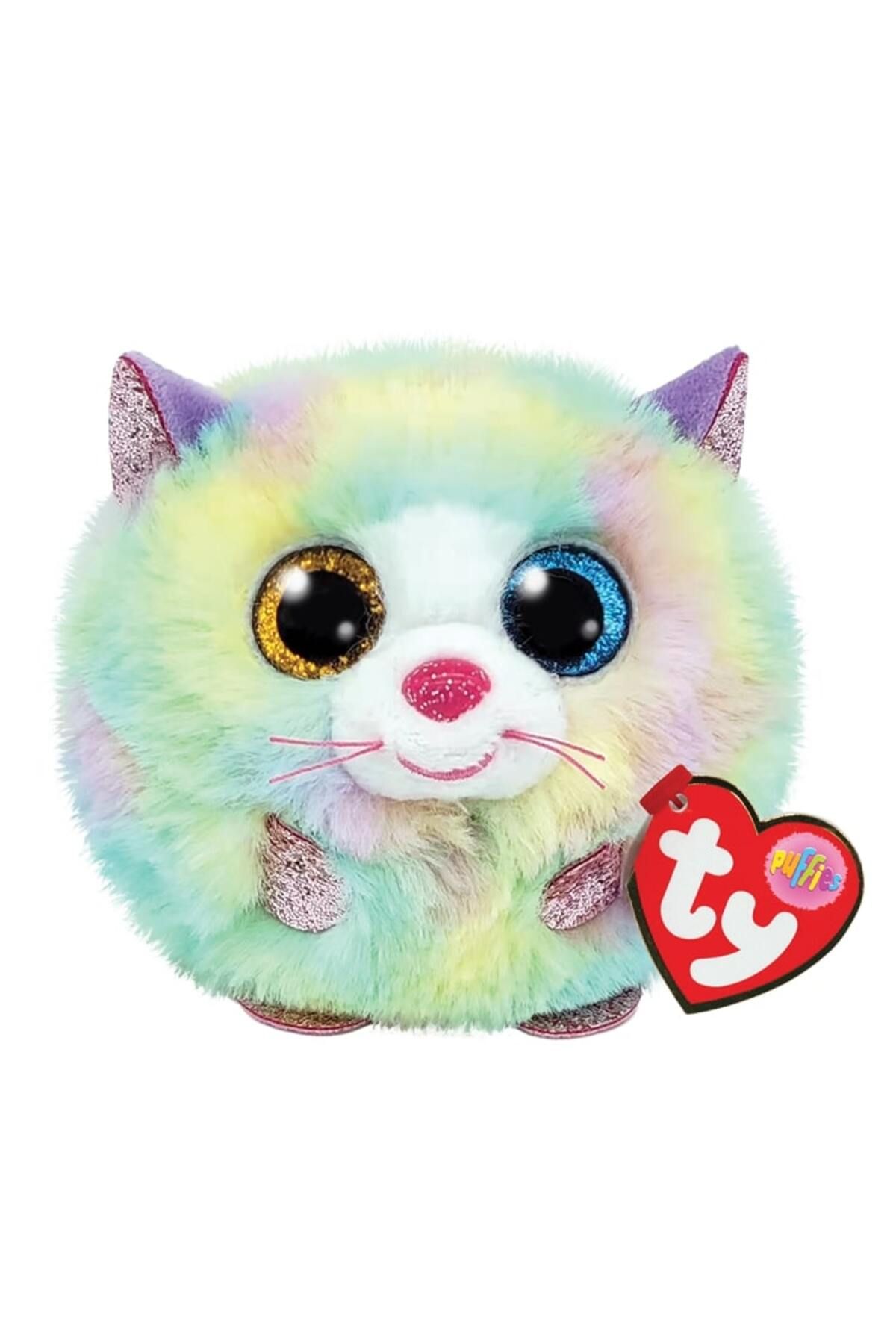 TY Beanie Boos TY PuffiesKedi Heather 10 Cm