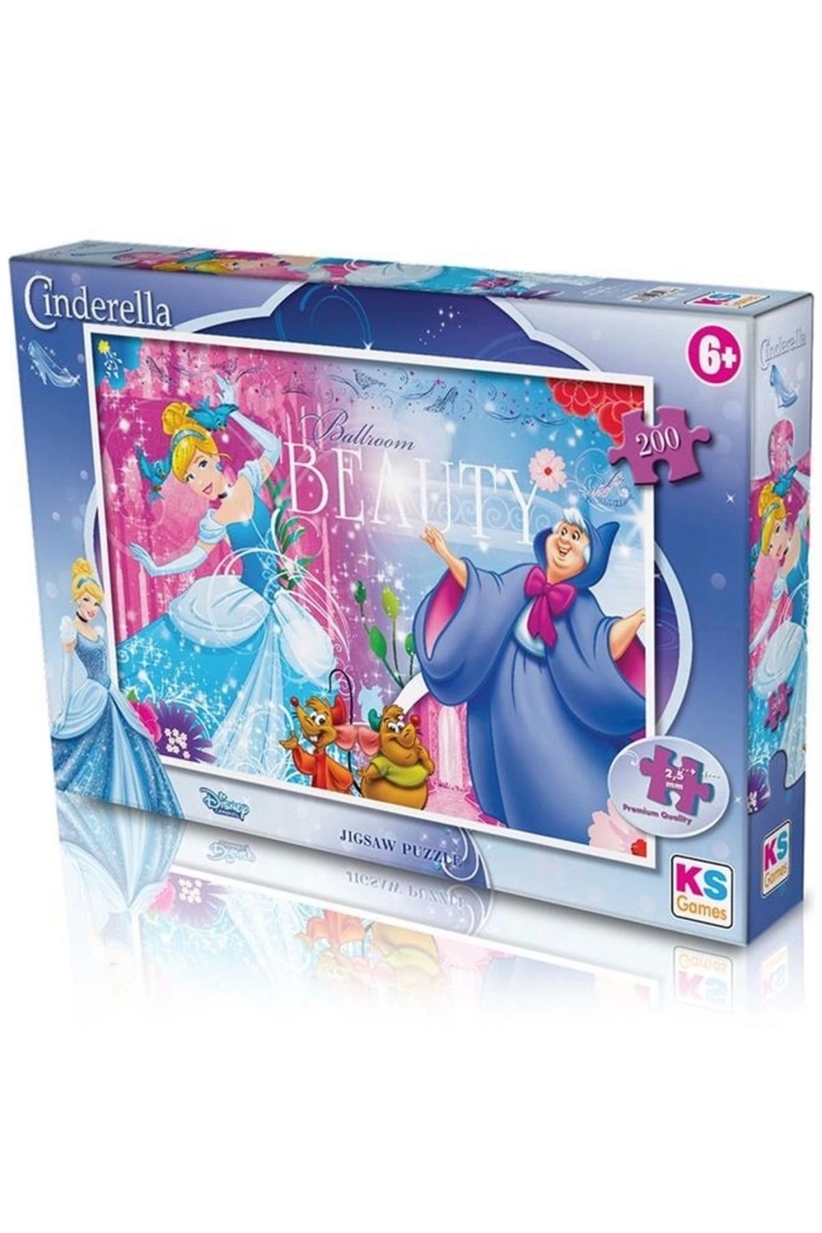 KdrElektronik Ks GamesCinderella Puzzle 200 P...