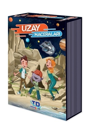 Uzay Maceraları 3. Ve 4.sınıf 8 Kitap Kutulu Okuma Seti Image 0