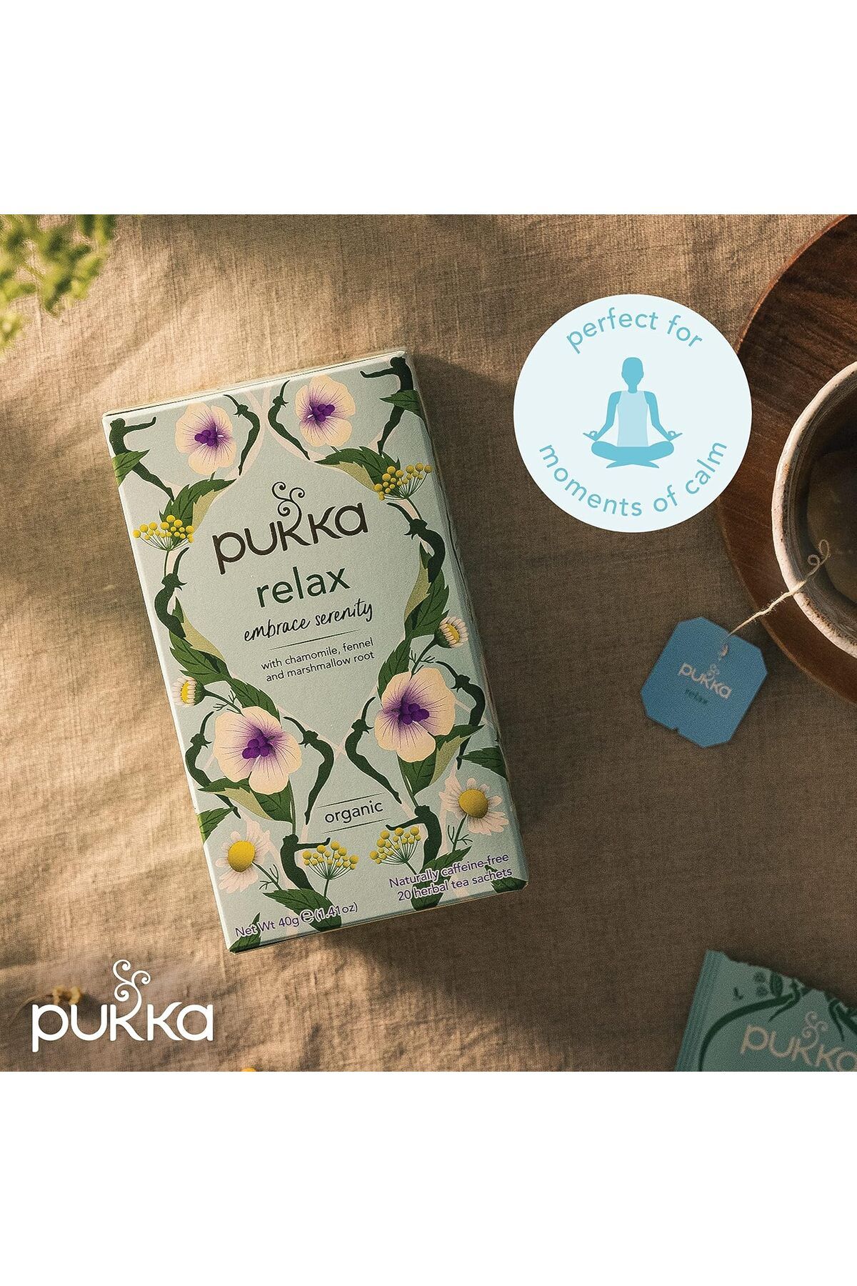 Purple Adv Pukka Relax TeaRahatlatıcı Çay