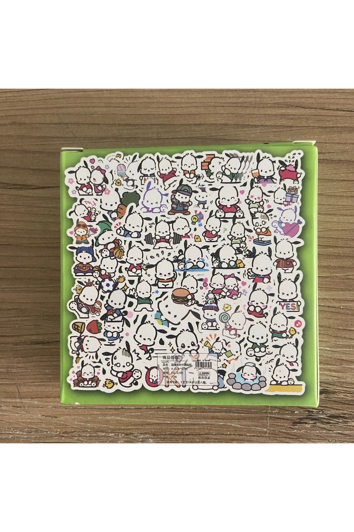 Sanrio 53 Adet Hello Kitty Cinnamoroll Kuromi Pochacco Pompompurin Y2k Yapışkan Sticker Etiket