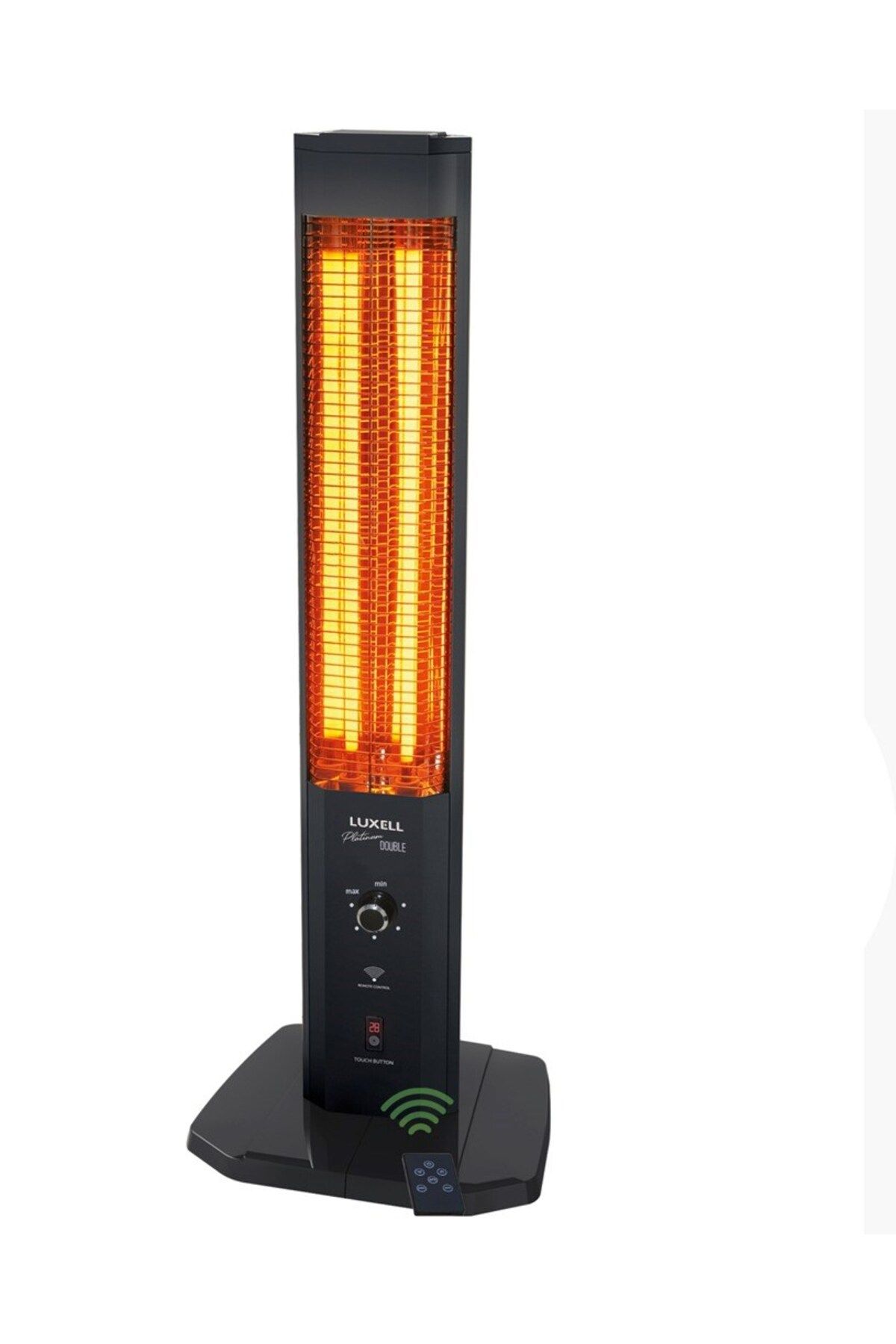 Luxell Mhr-1800 Çift Flament1800 Watt Uzaktan...