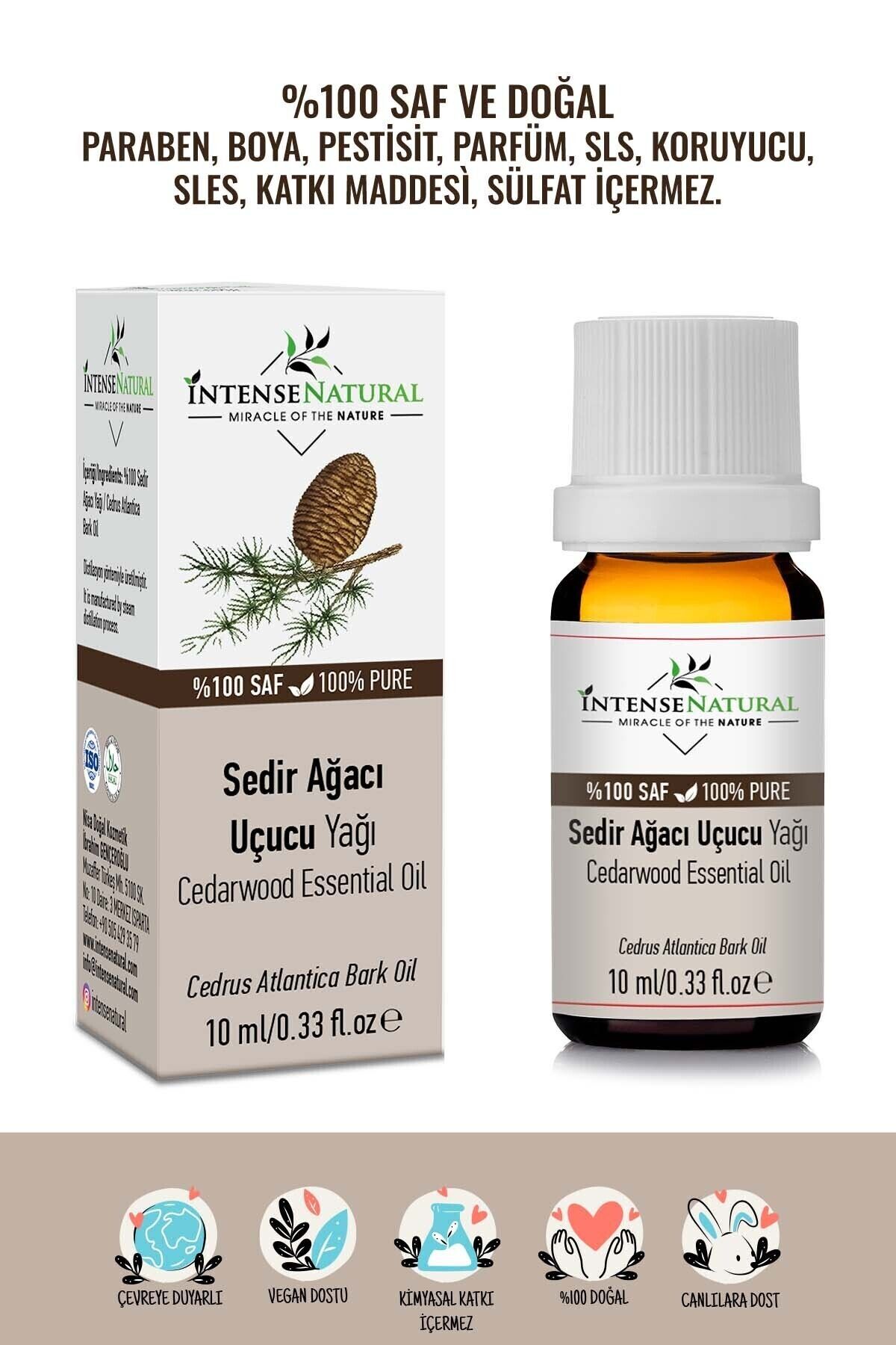 İntense Natural Sedir AğacıUçucu Yağı 10 Ml %...