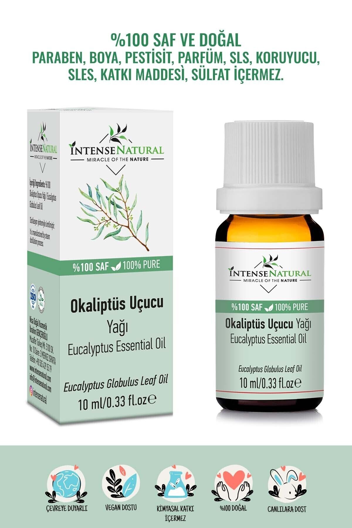 İntense Natural OkaliptüsUçucu Yağı 10 ml %10...