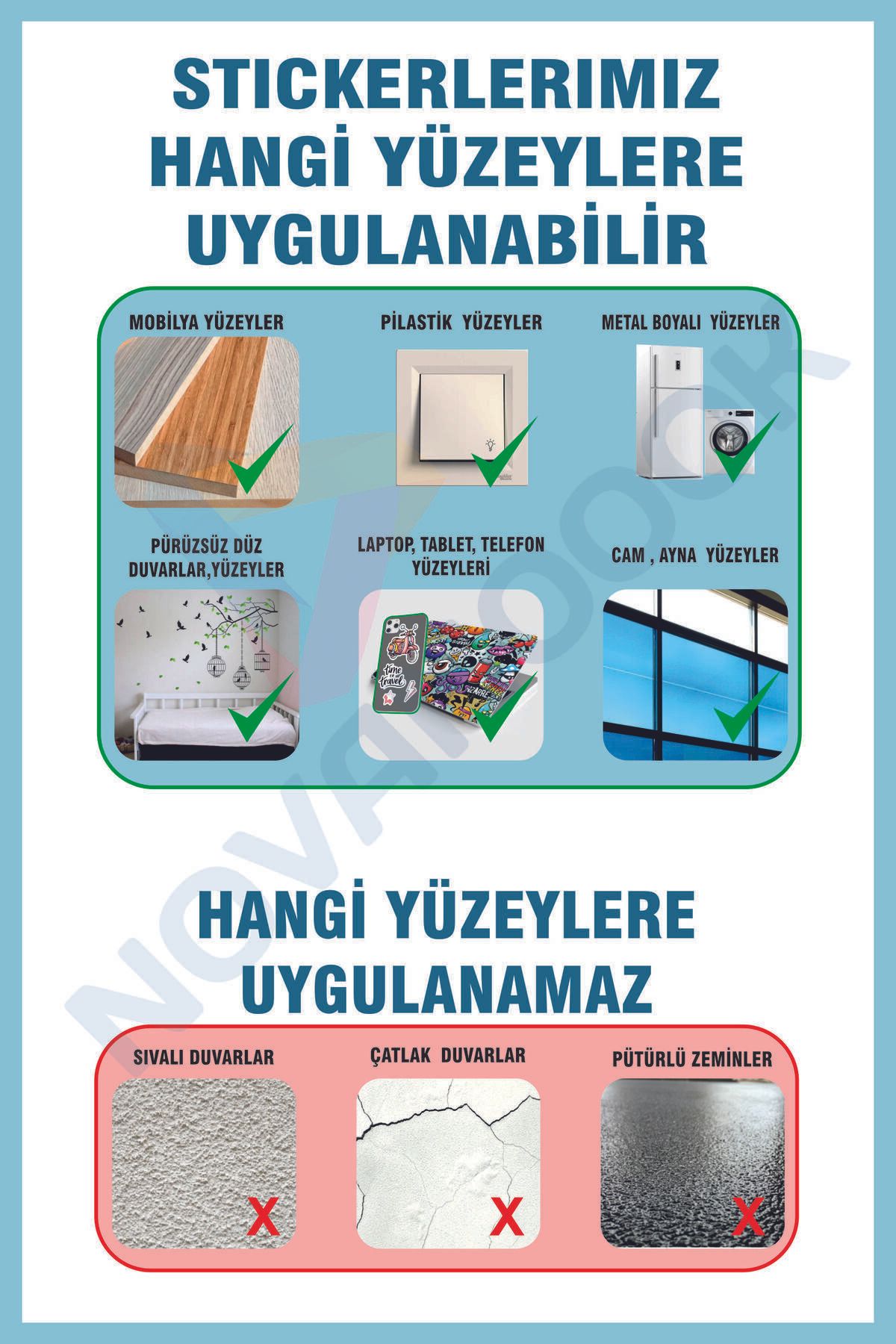 Novaoook Yeniyıl 2025 Vitrin Mağaza Mutlu Yıllar Yılbaşı Duvar Cam Süslemeleri (STİCKER-00105)