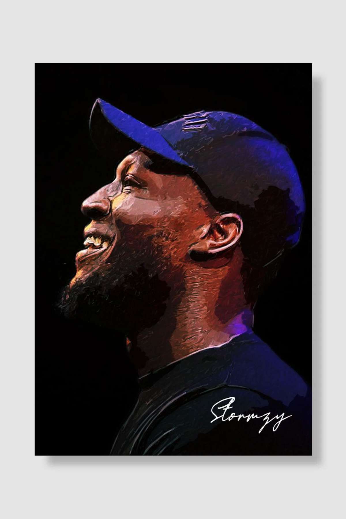 kubdekorStormzy Müzik PosterÇerçevesiz Yüksek...