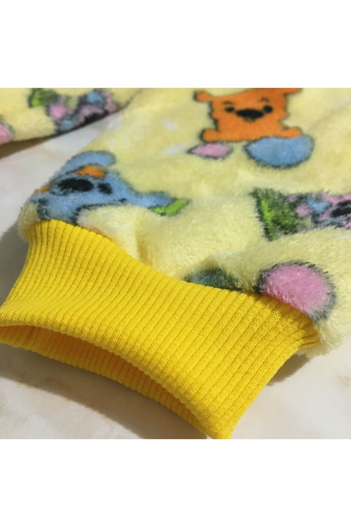 polar soft bebek pijama takımı