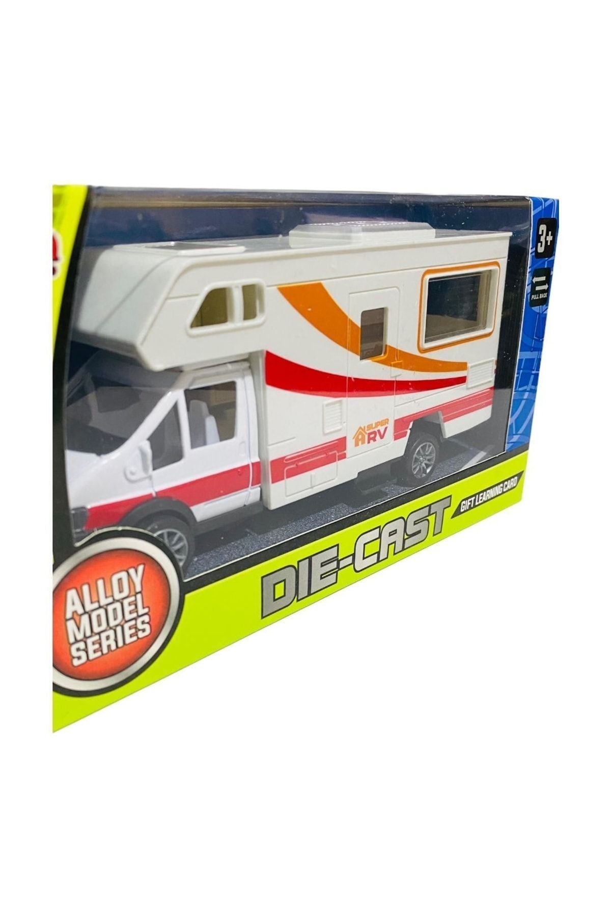 Karavan Oyuncak Metal Die Cast Minibüs 17 Cm