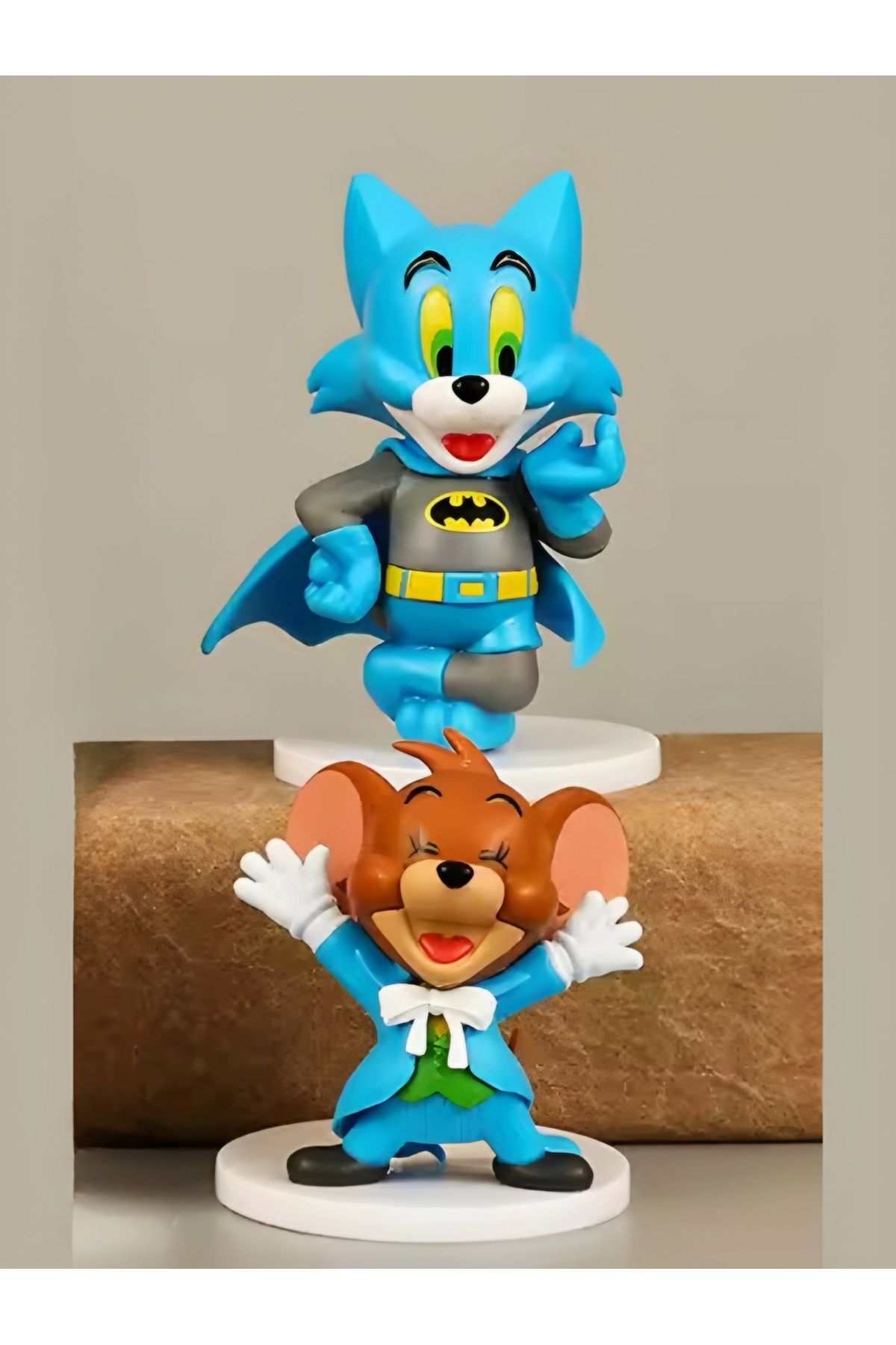 Bandaı Tom Ve Jerry Süper Kahraman Figür Seti - Özel Koleksiyon 2'li Set!