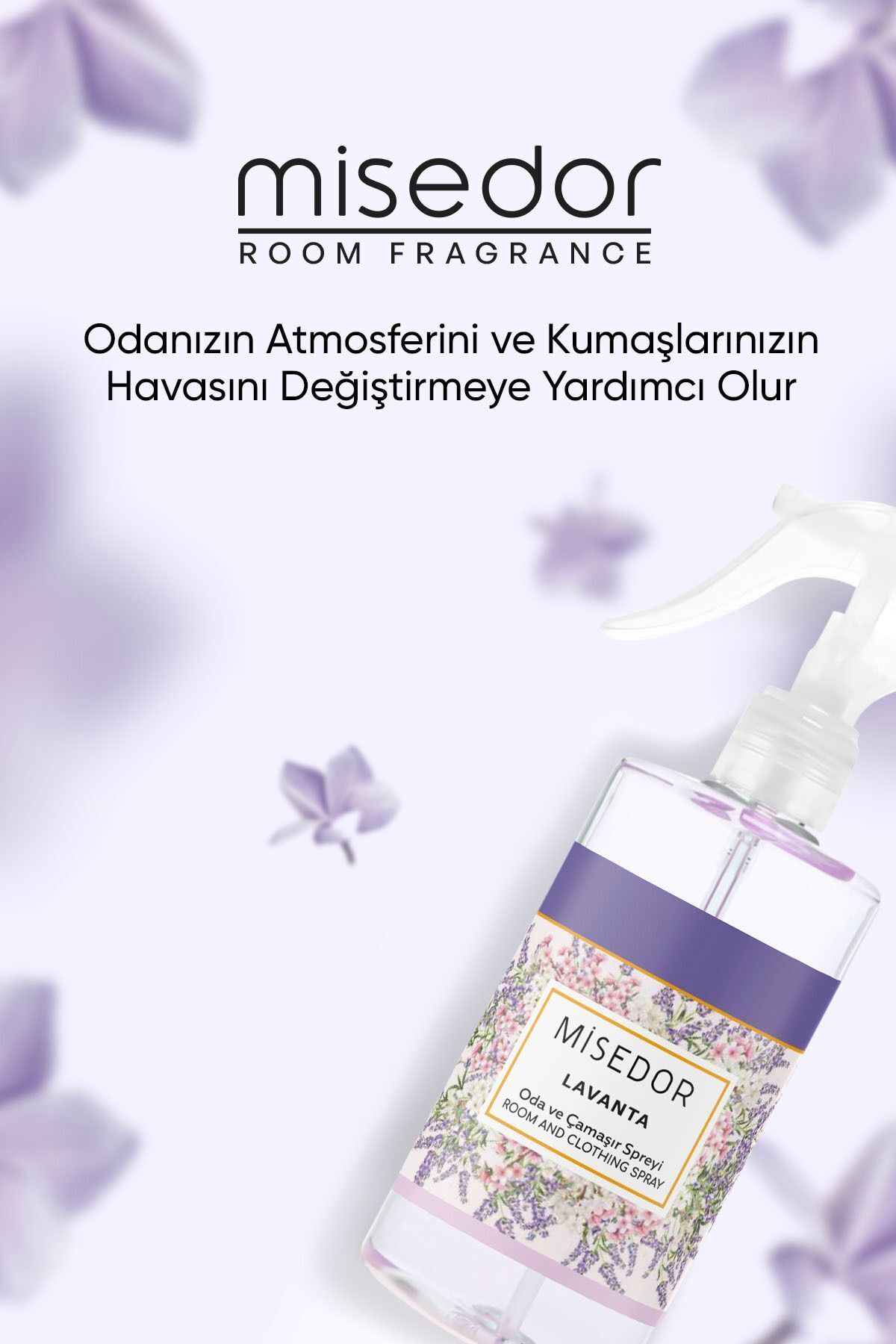 2'li Set Lavanta Oda Kokusu Ve Çamaşır Parfümü 330 ml