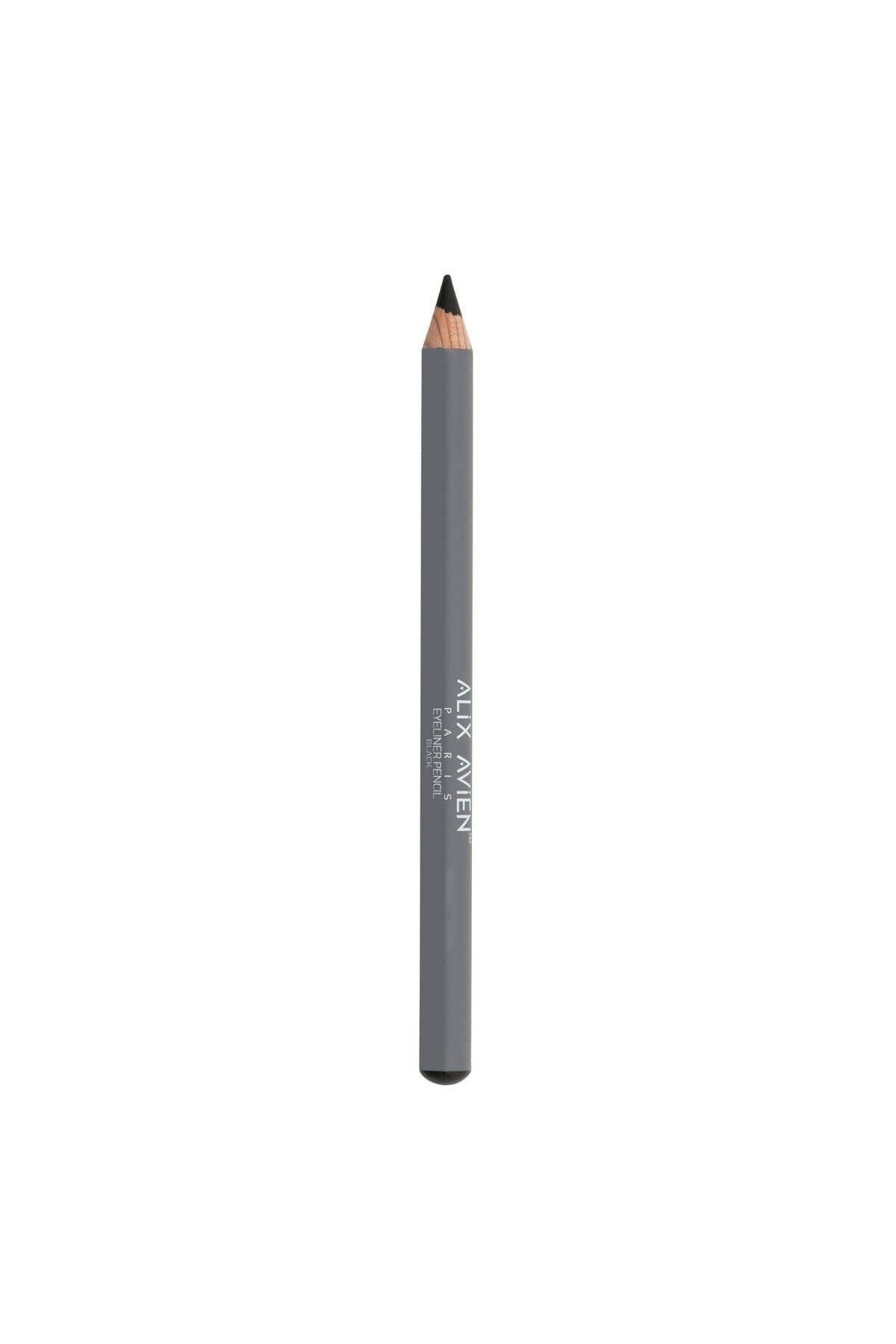 Siyah Göz Kalemi-yoğun Renk- Kremsi Yapı-7 Saate Kadar Kalıcı Etki - Eyeliner Pencil Black