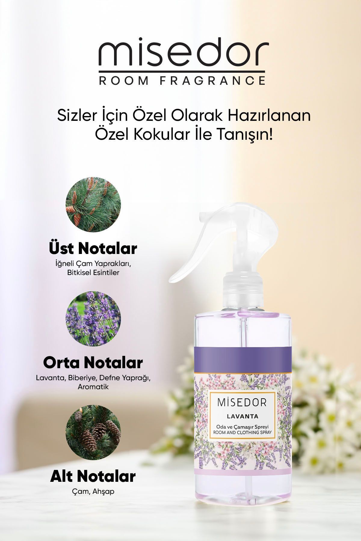 2'li Set Lavanta Oda Kokusu Ve Çamaşır Parfümü 330 ml