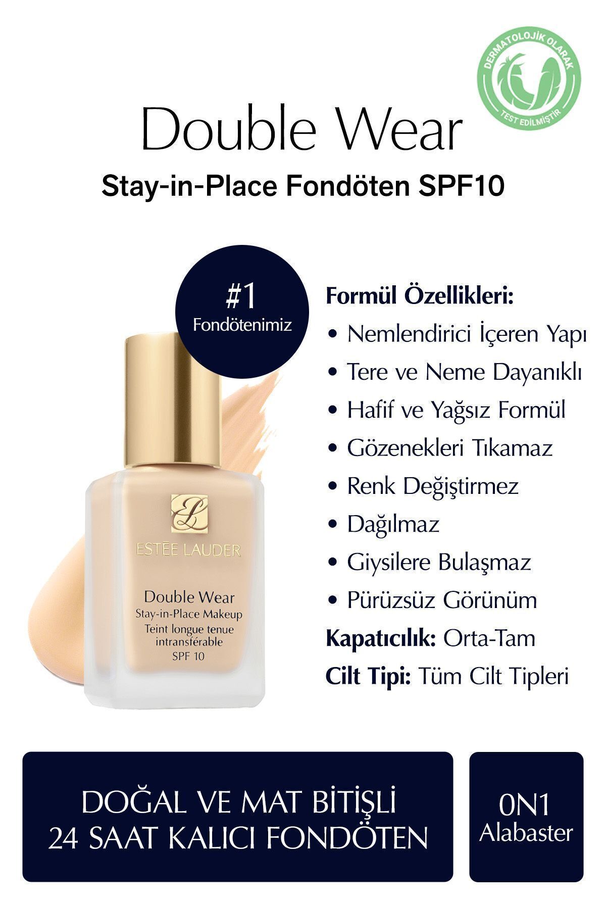 Estee Lauder foundation ofthe same shade for...