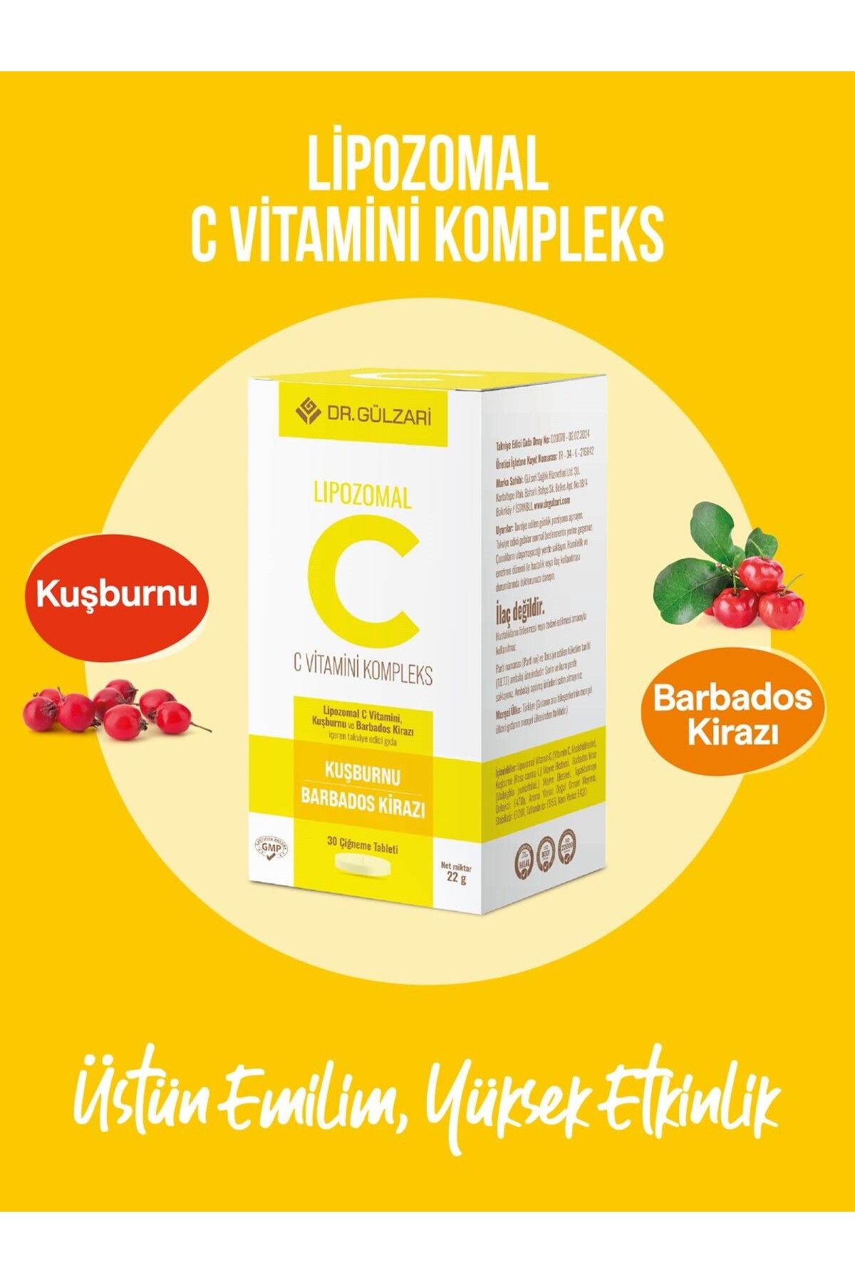 Dr Gülzari C Vitamin Kompleks