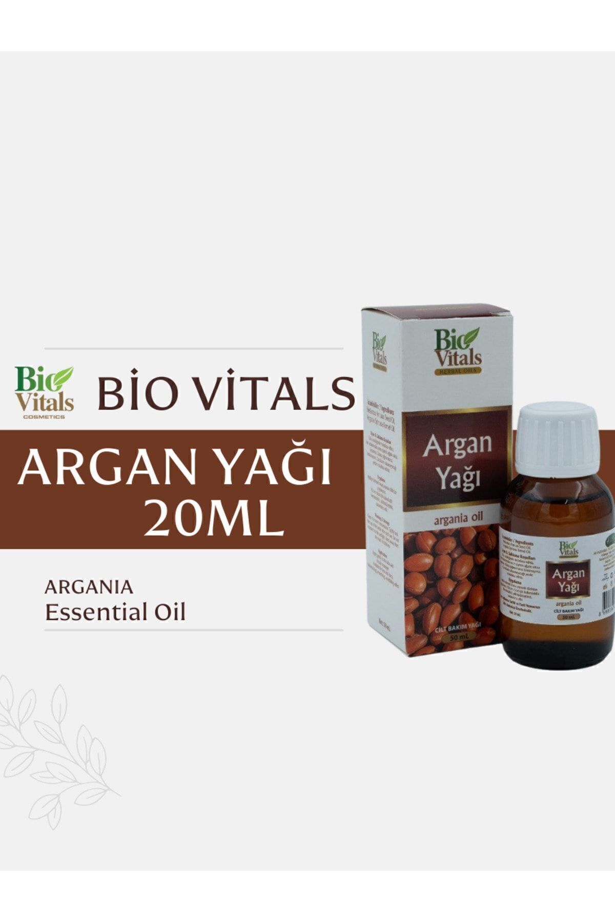 Saç Dökülmesini Azaltan Ve Besleyen Argan Yağı 50 Ml