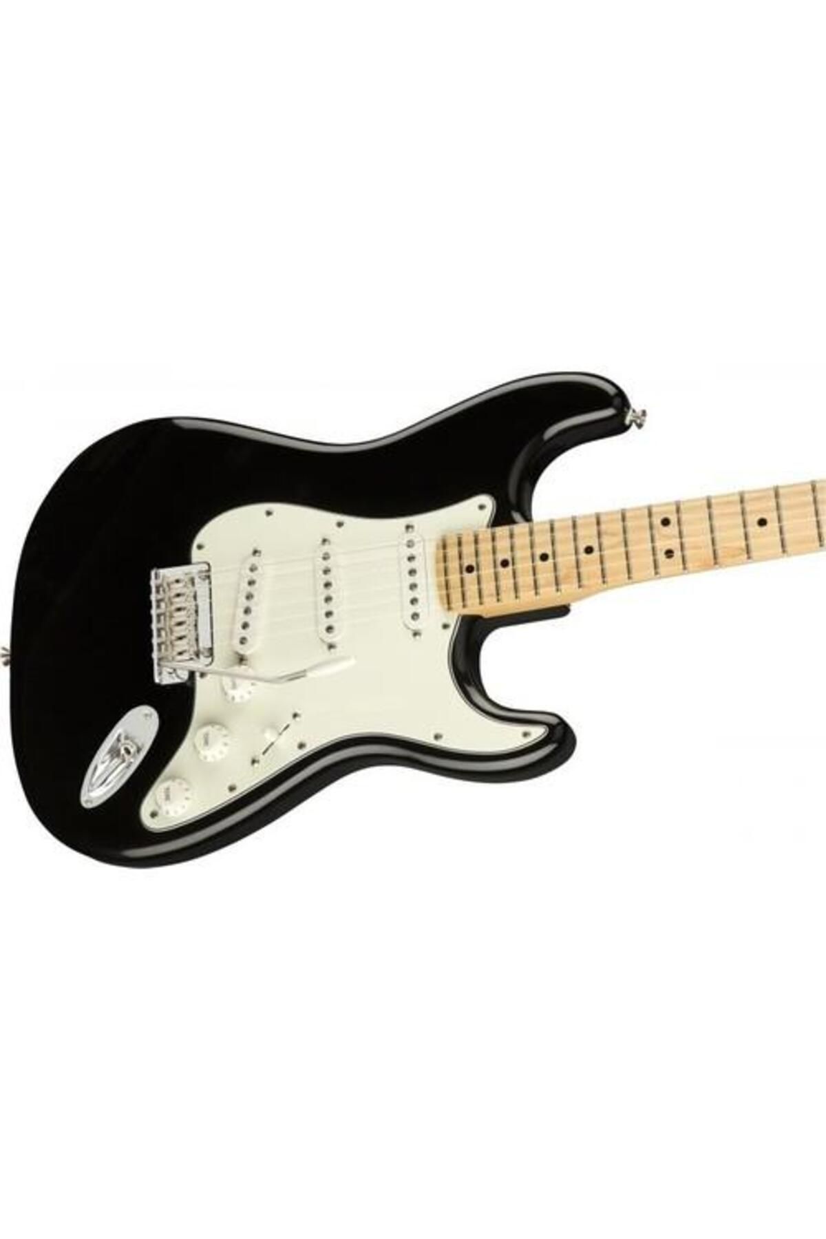 Player Strat Mn Blk Elektro Gitar