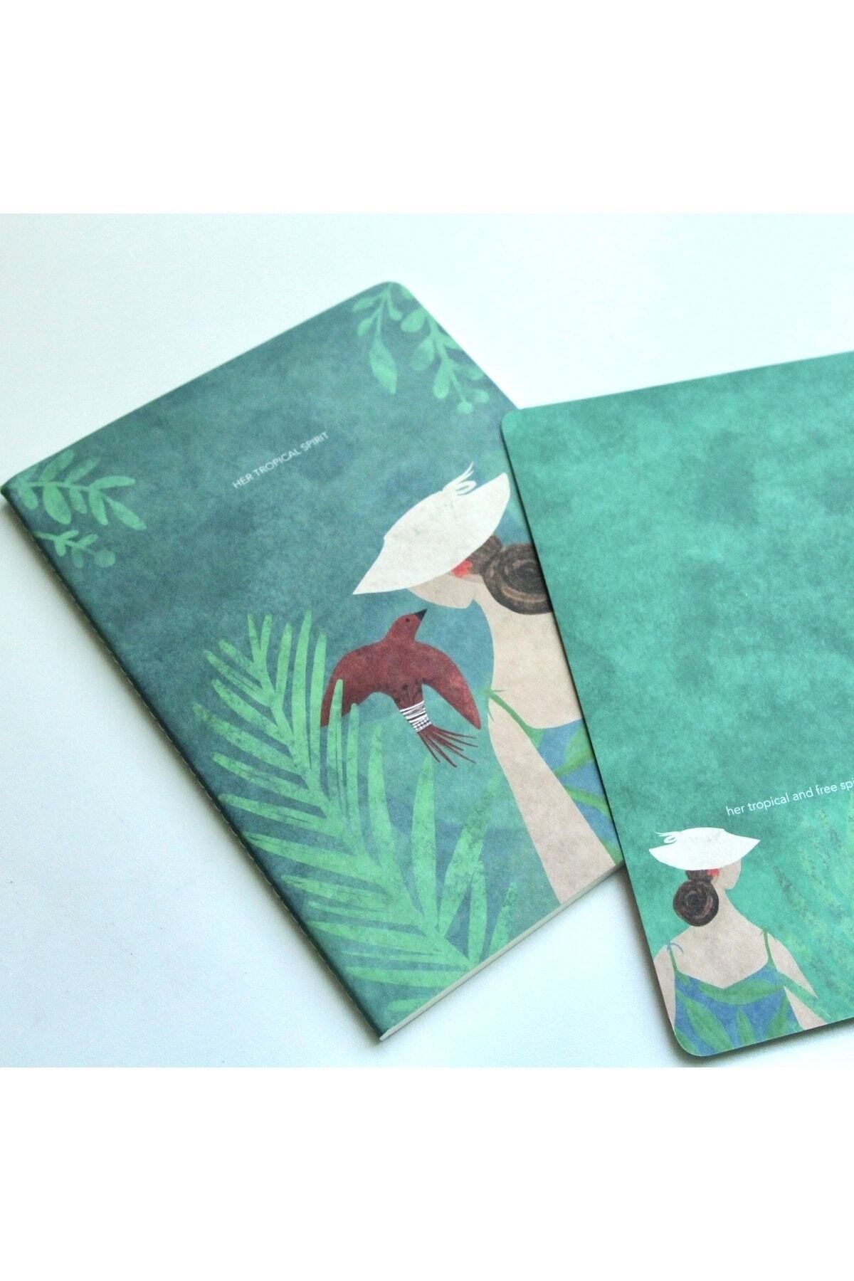 Tropical Spirit Özel Tasarım Çiçekli Defter