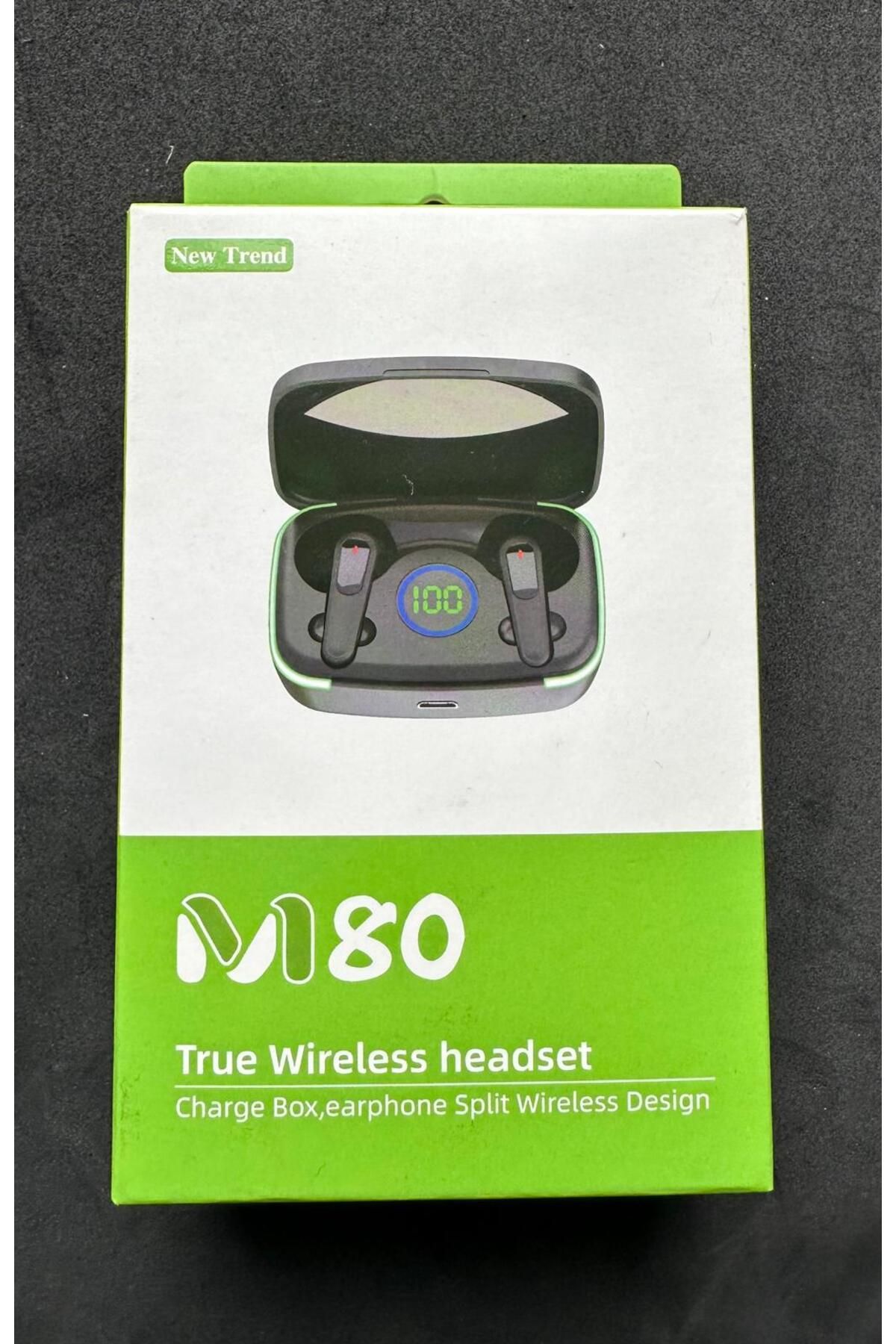 M-80 BLUETOOTH KULAKLIK REAL PRO 2024 NEW MODELS