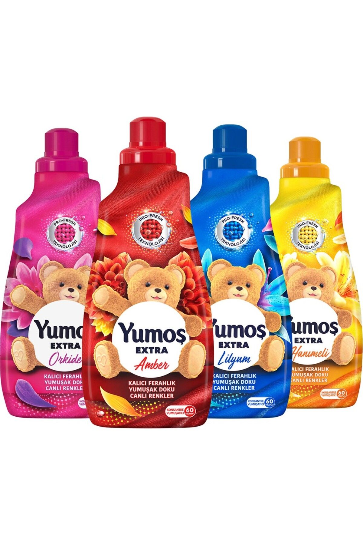 YumoşÇamaşır Yumuşatıcısı x4Lilyum 1440ml + O...