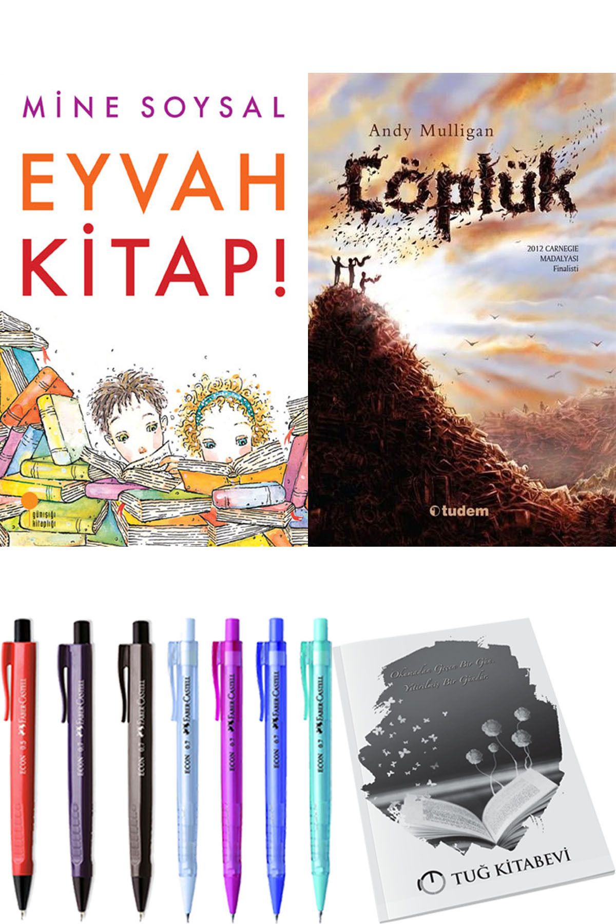 Günışığı Kitaplığı Çöplük veEyvah Kitap! 2li...