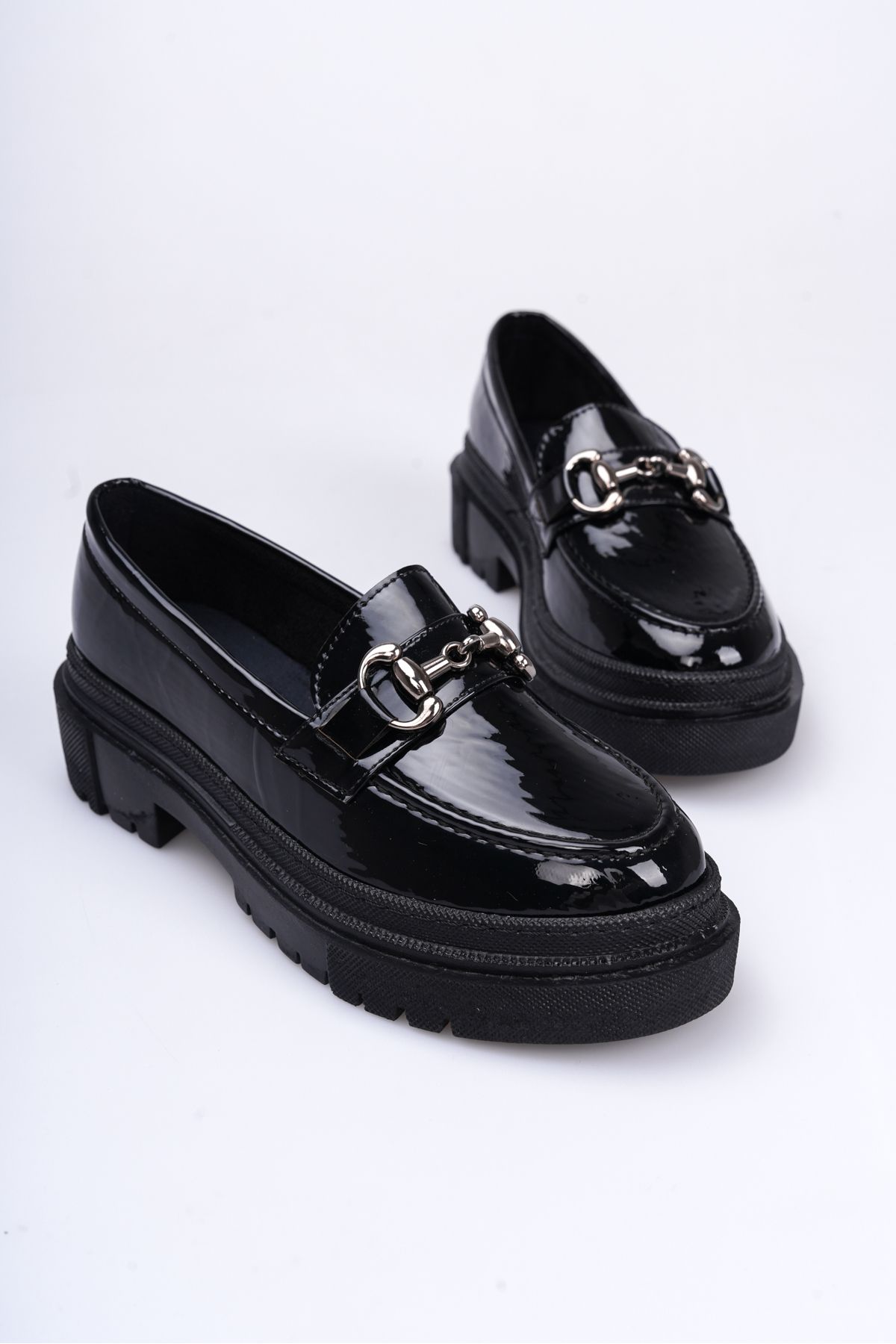 Nonte Kadın Rugan Loafer A005-K1001