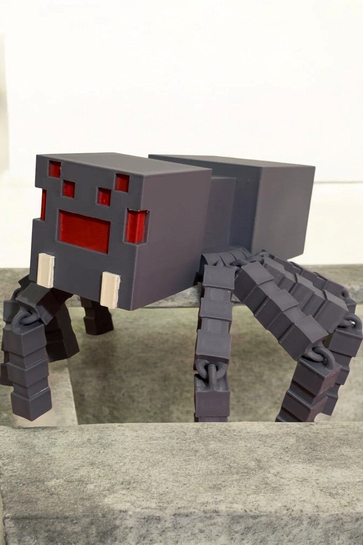 Minecraft 7 cm Spider Örümcek Figür Dekoratif Obje