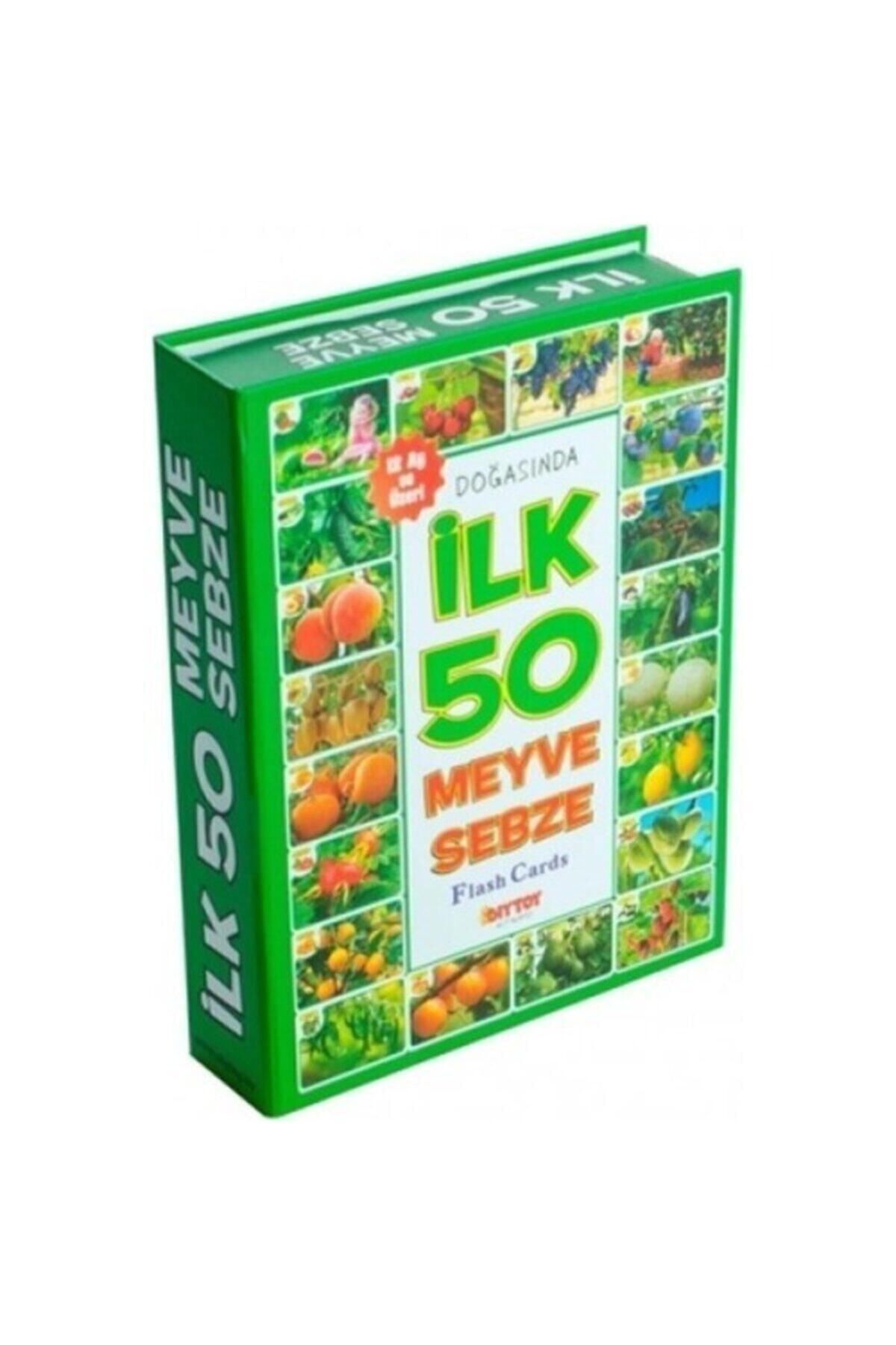 4'lü Eğitim Seti ( Ilk 50 Sözcük + Ilk 50 Hayvan + Ilk 50 Sebze Meyve + Bebeğimi... 4955SERI