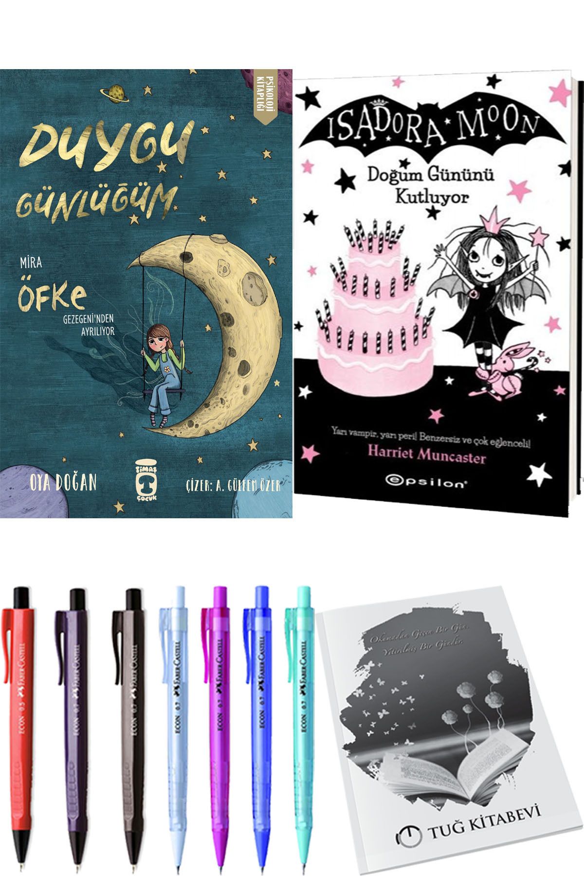 Timaş Çocuk Isadora Moon 4Doğum Gününü Kutluy...