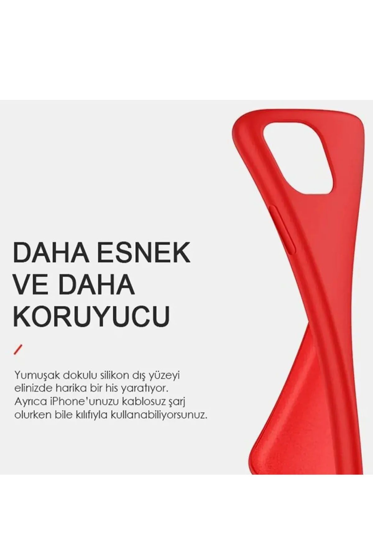 Poycase Iphone 13/14 İle Uyumlu Logolu Premium Kalite Ultra Koruma İçi Kadife Lansman Arka Kılıf