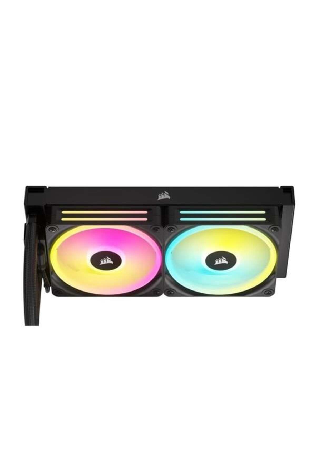 240mm H100i Cw-9061001-ww Rgb Am5-1700p Sıvı Soğutmalı Işlemci Fanı