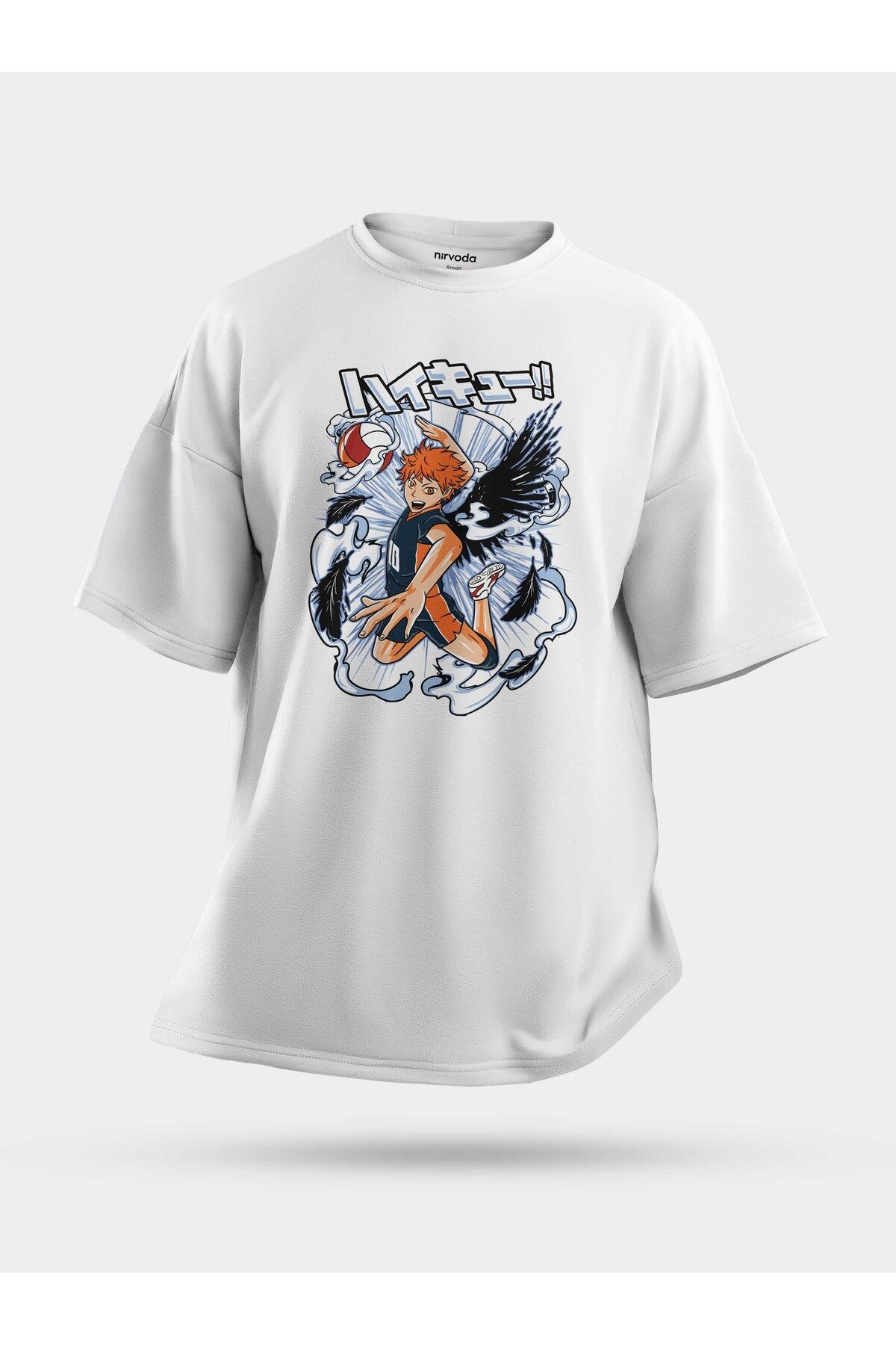 nirvodaOversize Haikyu 10Haikyuu Unisex Tişör...